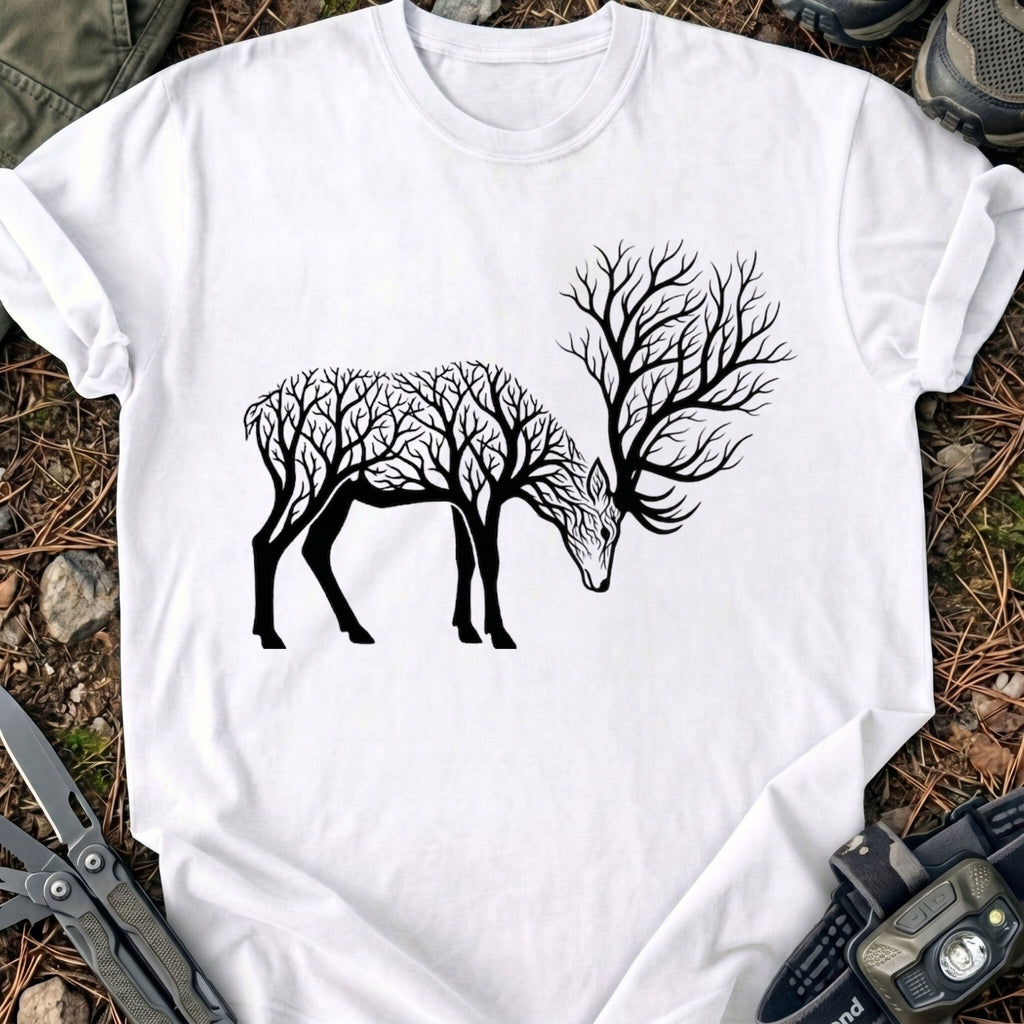 Flower Deer T-Shirt