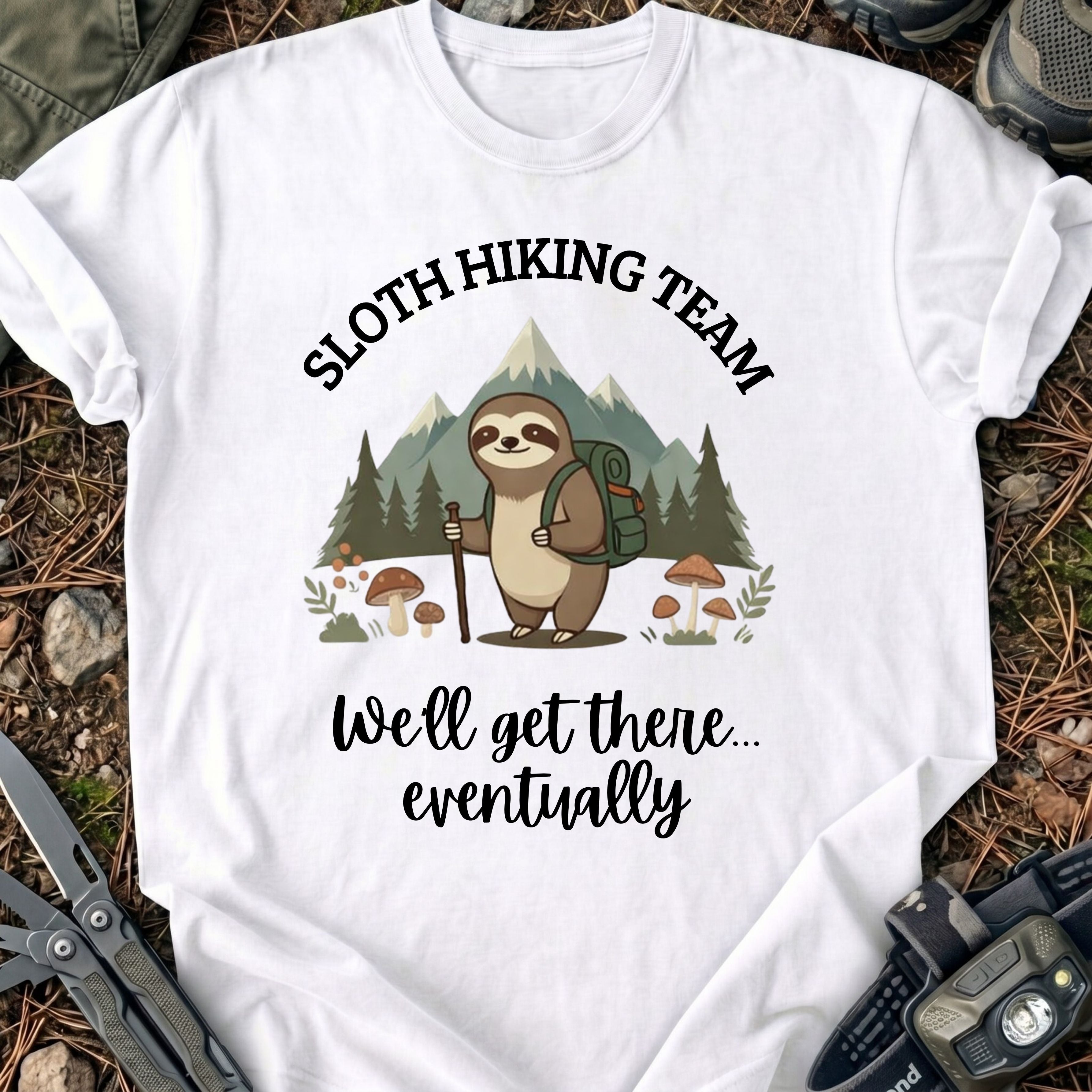 Sloth Hiking Team T-Shirt