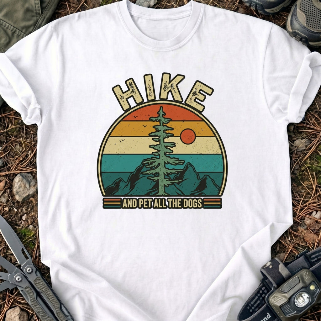 Hike & Pet Dogs T-Shirt
