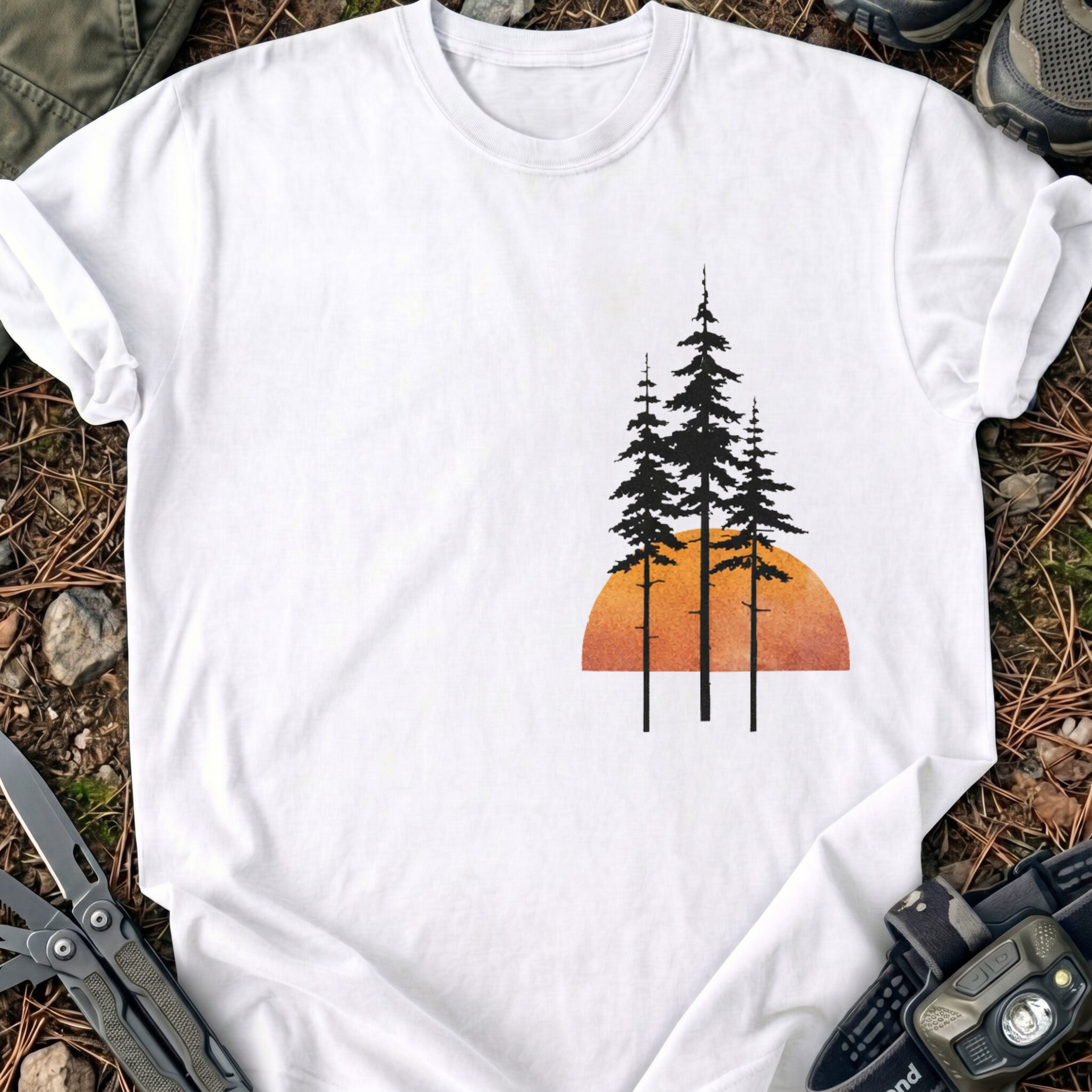 Trees At Sunset T-Shirt