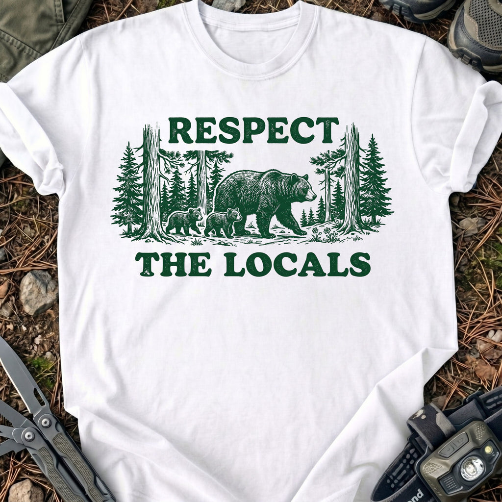Respect The Local Bear T-Shirt