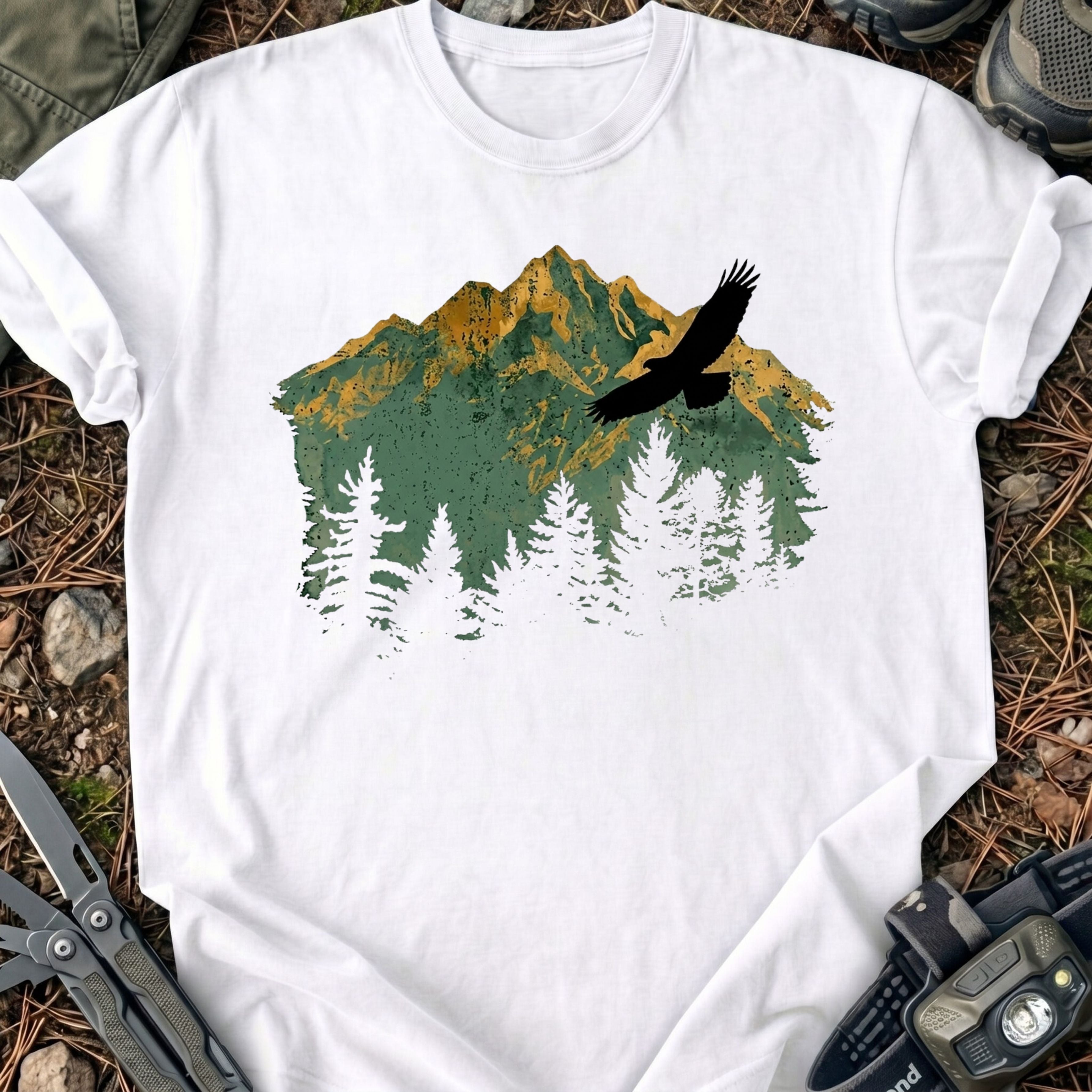 Watercolor Mountain T-Shirt