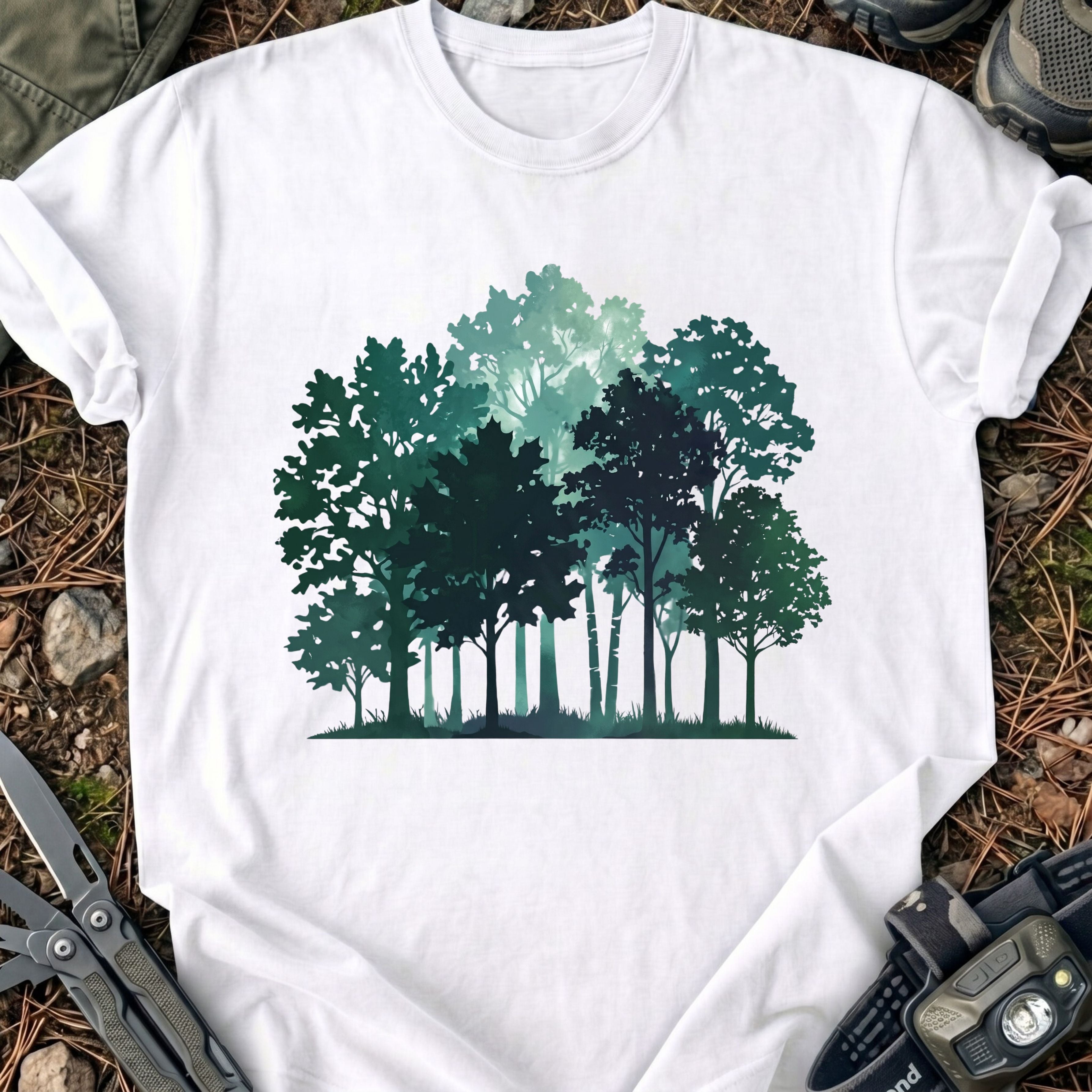 Blured Forest T-Shirt