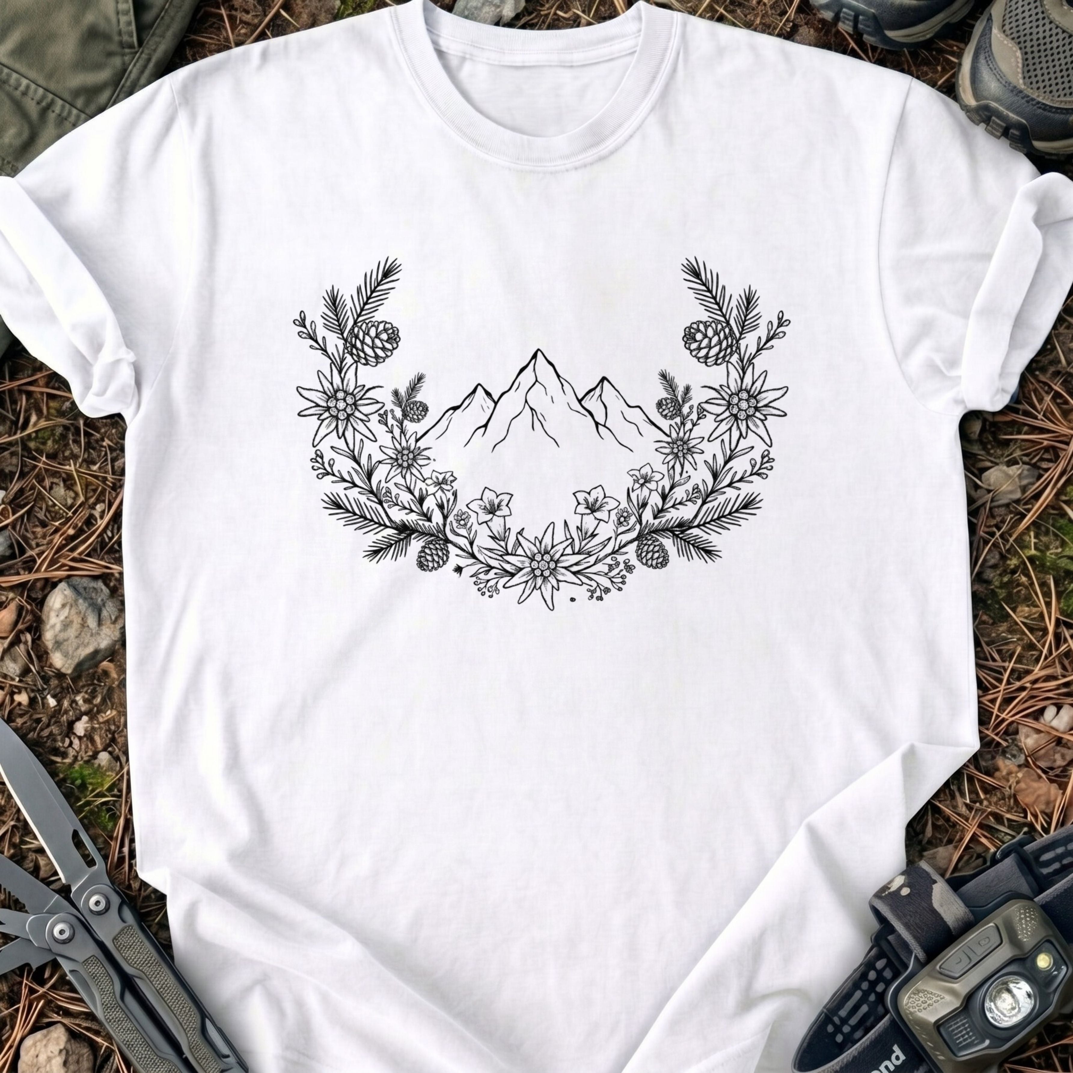 Mountain Wreath T-Shirt