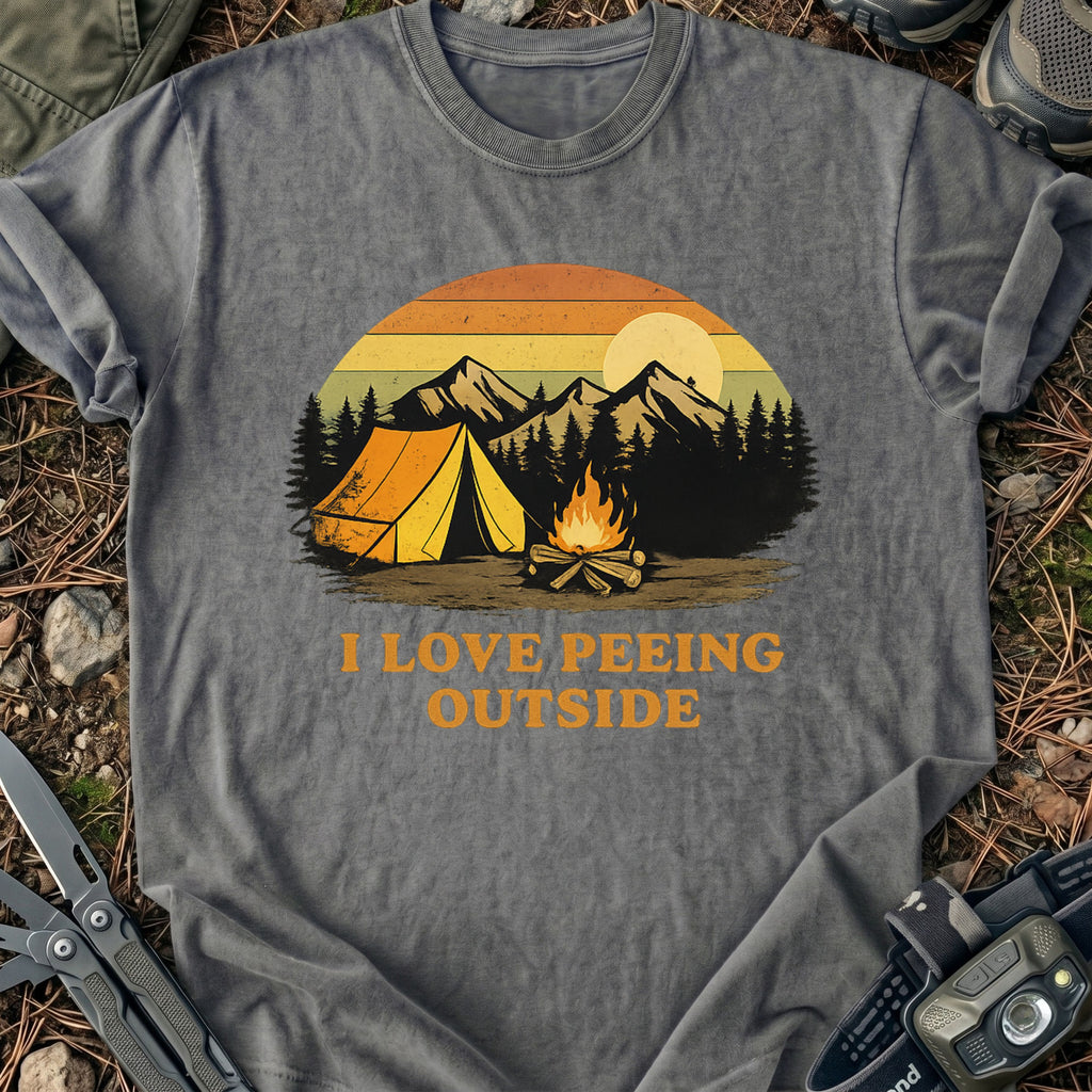 Peeing Outside T-Shirt