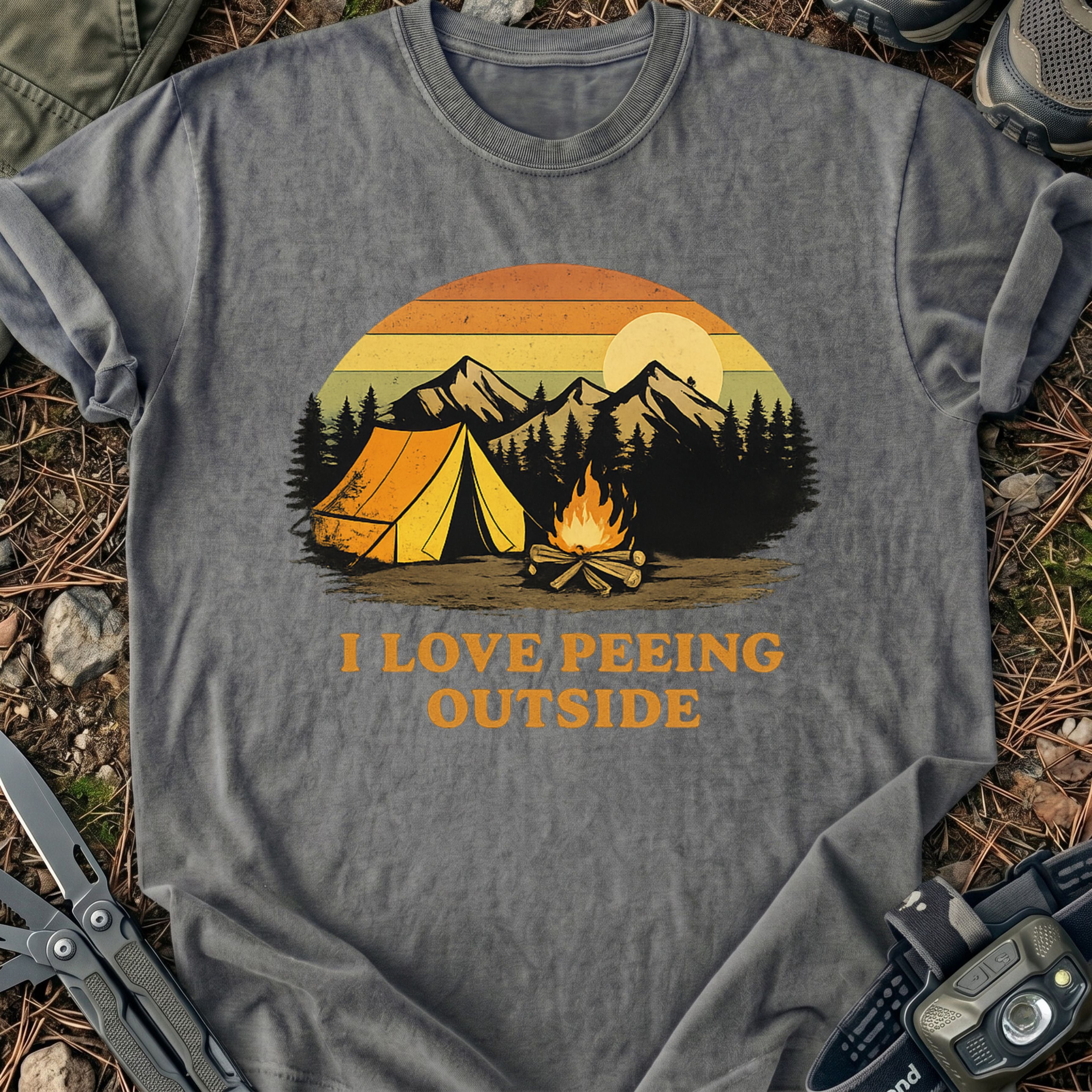 Peeing Outside T-Shirt