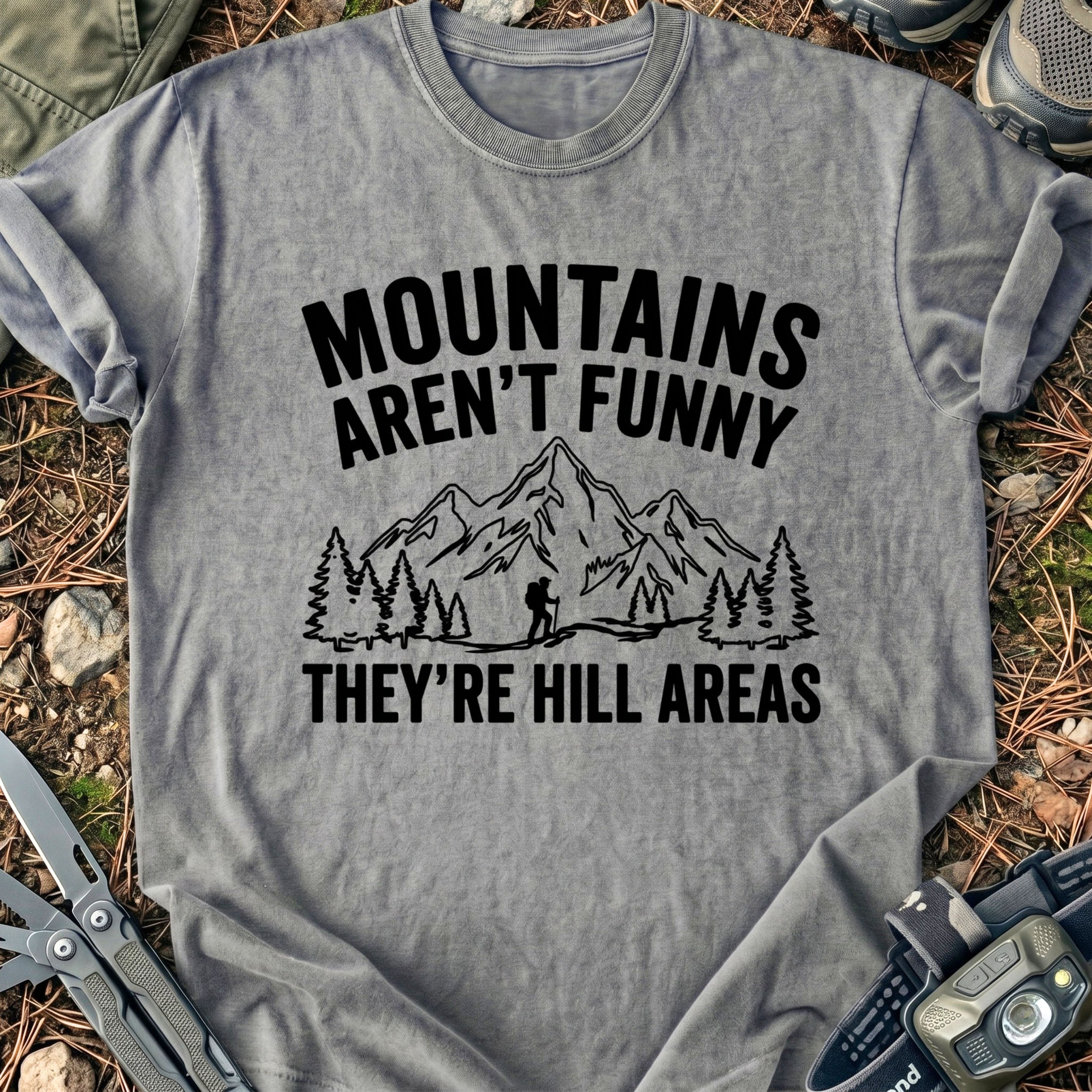 Hill Areas Mountains T-Shirt