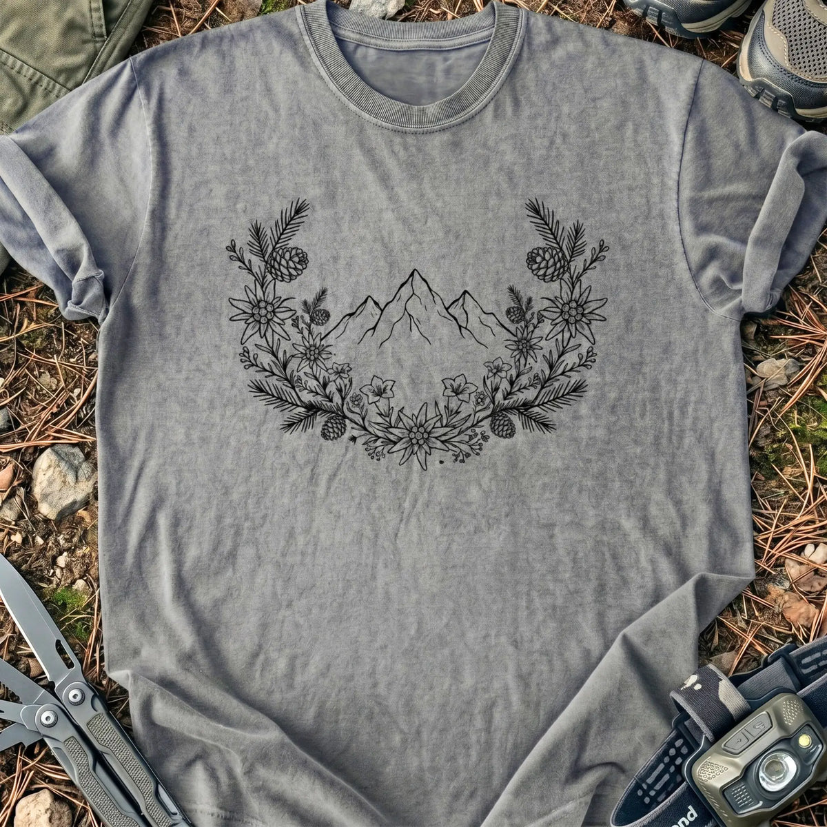 Mountain Wreath T-Shirt