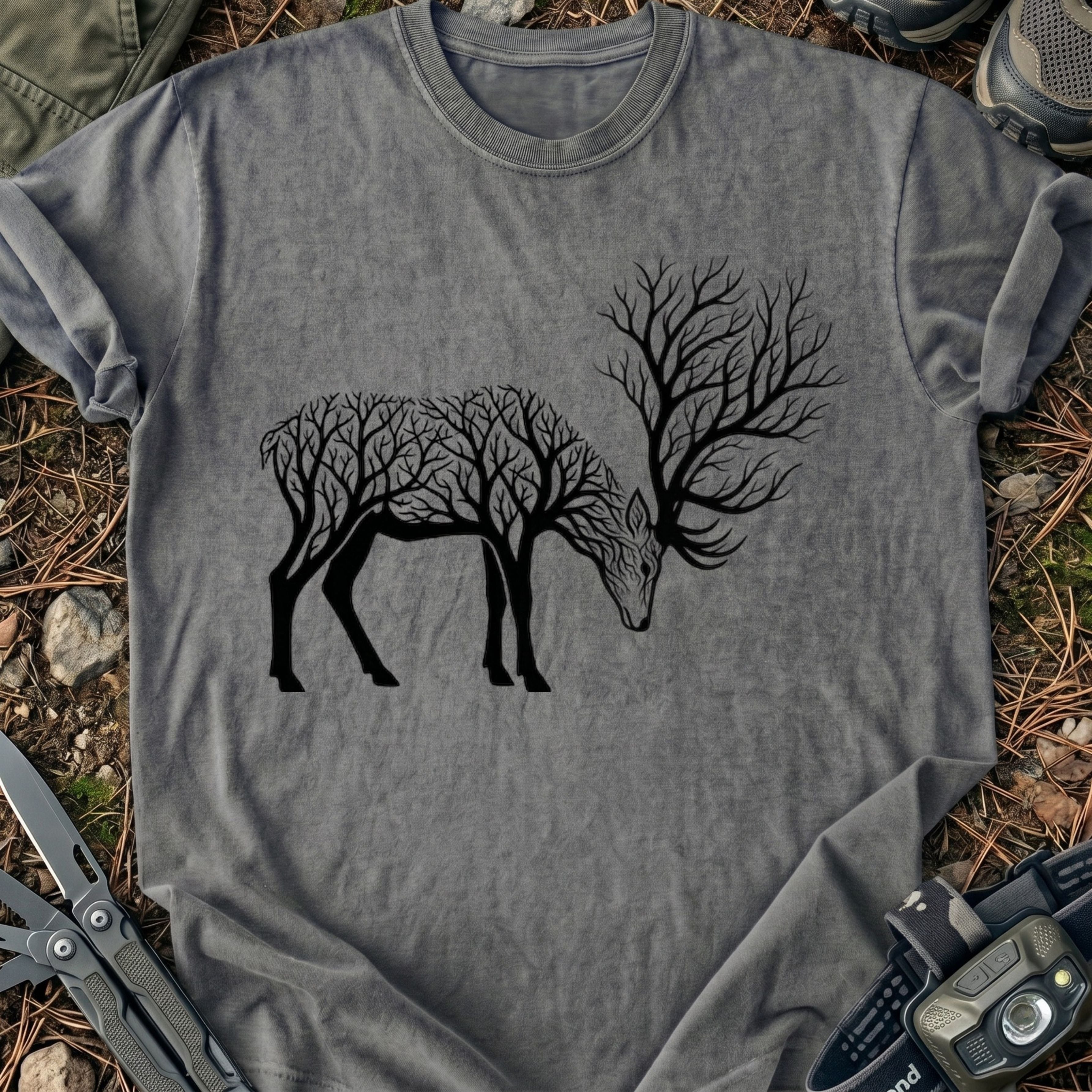Flower Deer T-Shirt