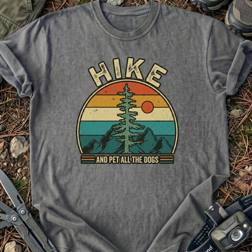 Hike & Pet Dogs T-Shirt