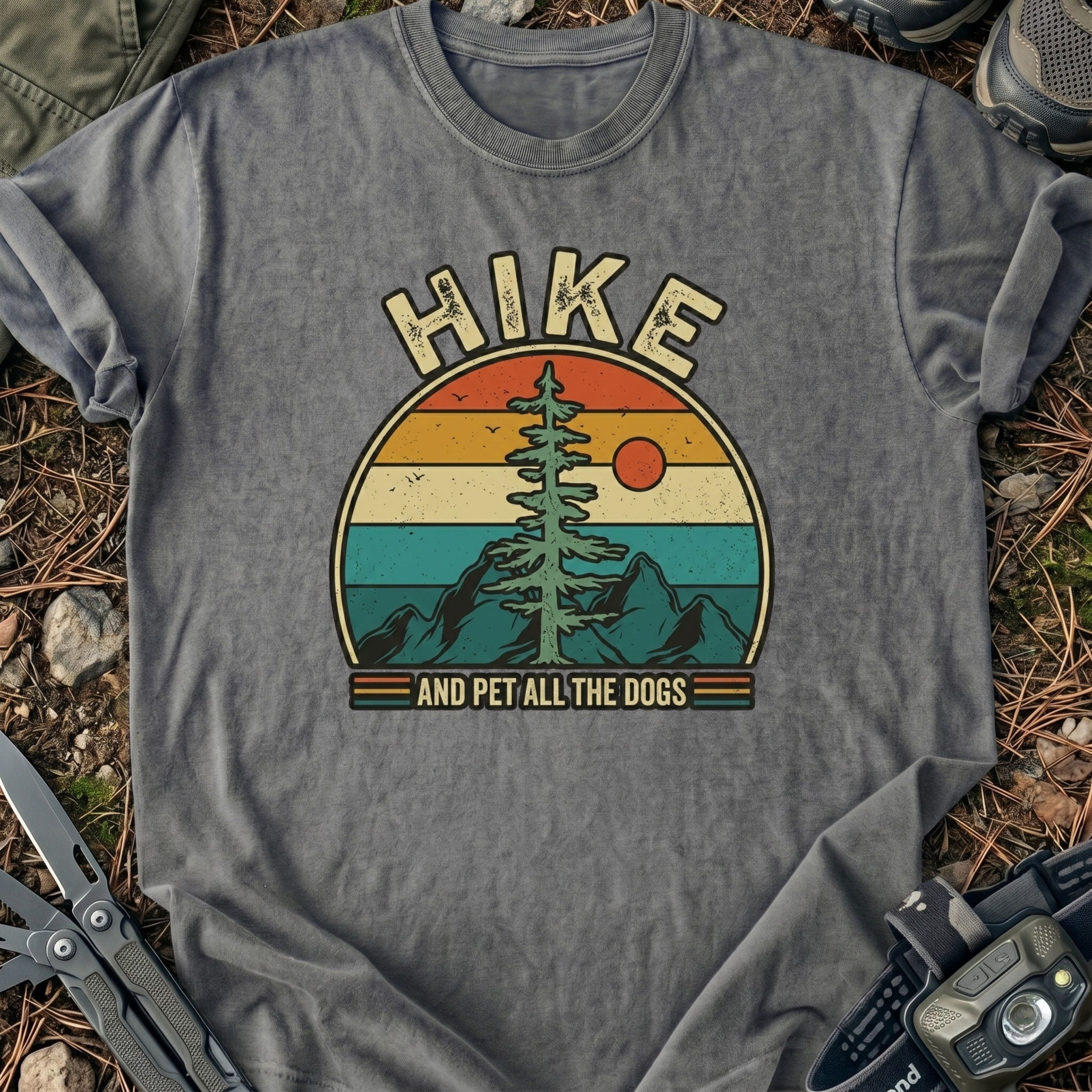Hike & Pet Dogs T-Shirt