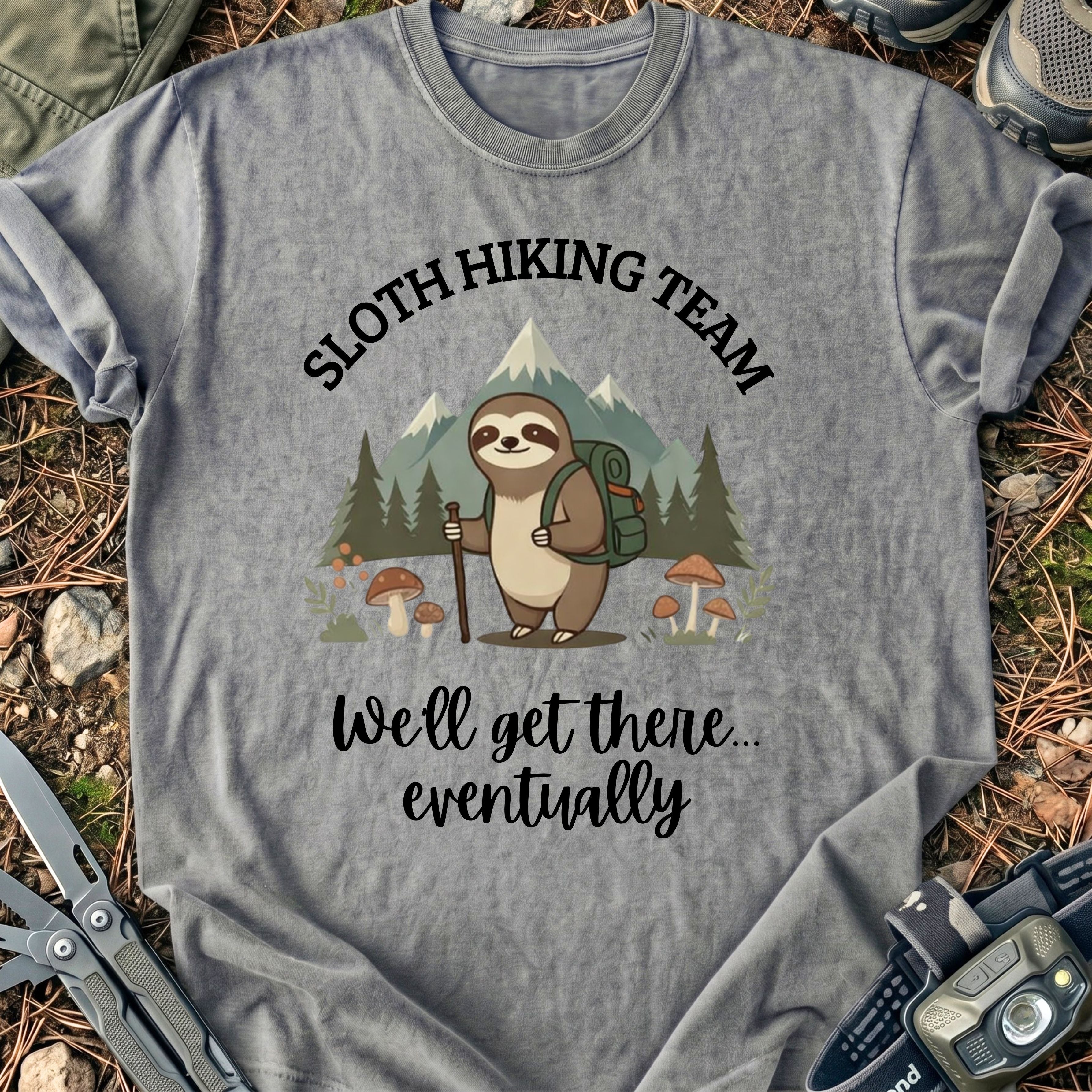 Sloth Hiking Team T-Shirt