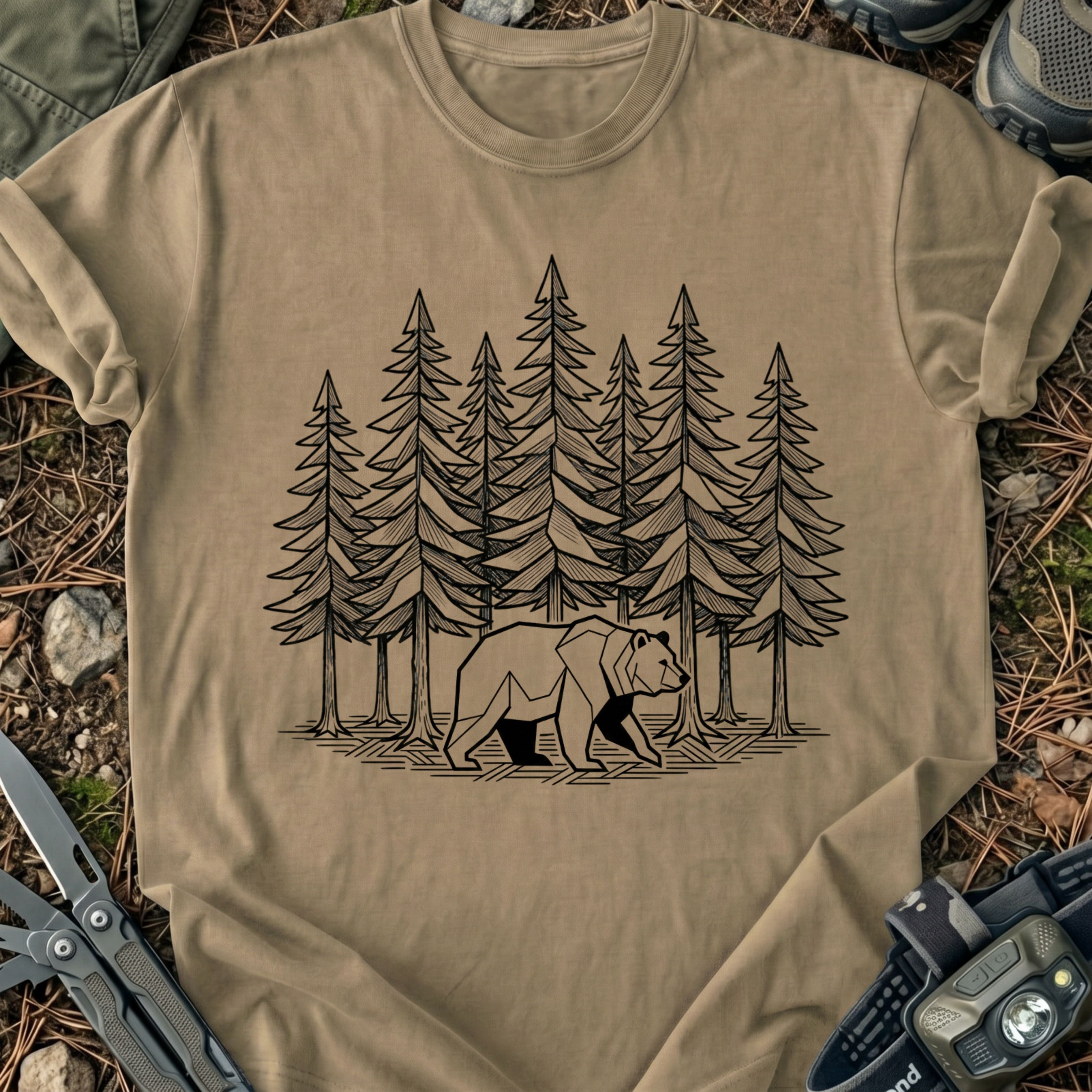 Forest in Paper T-Shirt