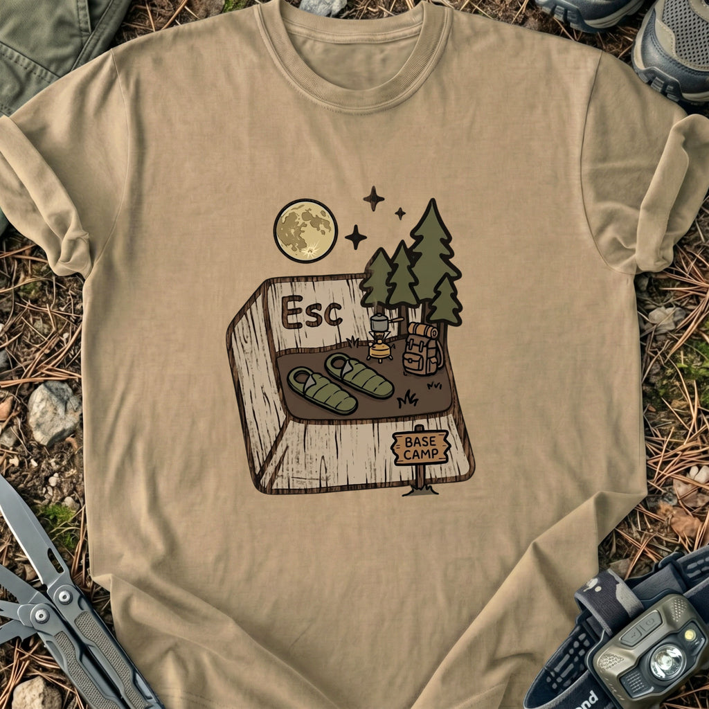 Escape Button T-Shirt