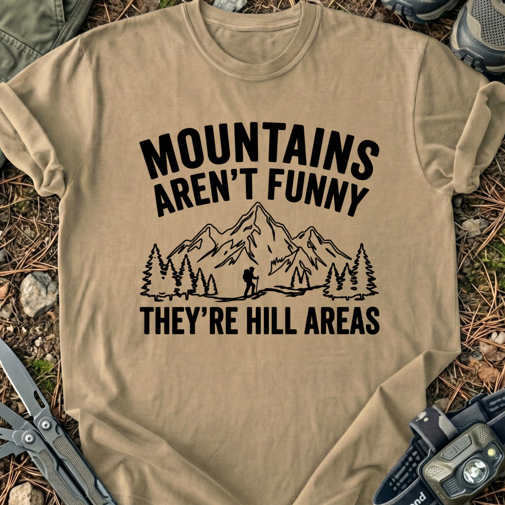 Hill Areas Mountains T-Shirt