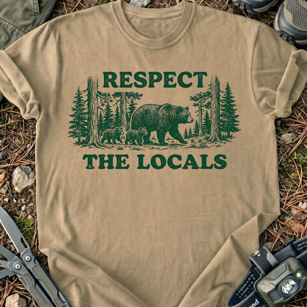 Respect The Local Bear T-Shirt