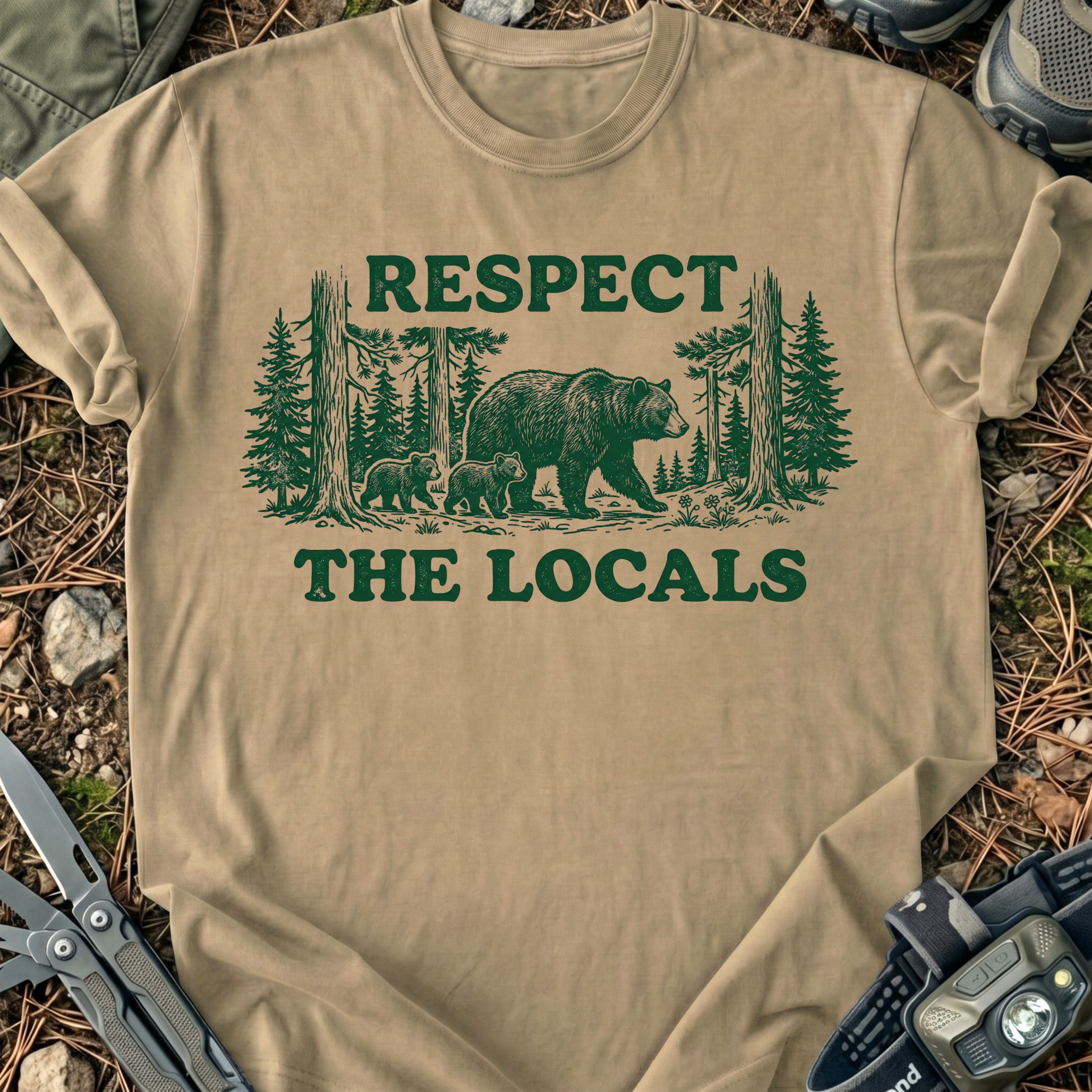 Respect The Local Bear T-Shirt