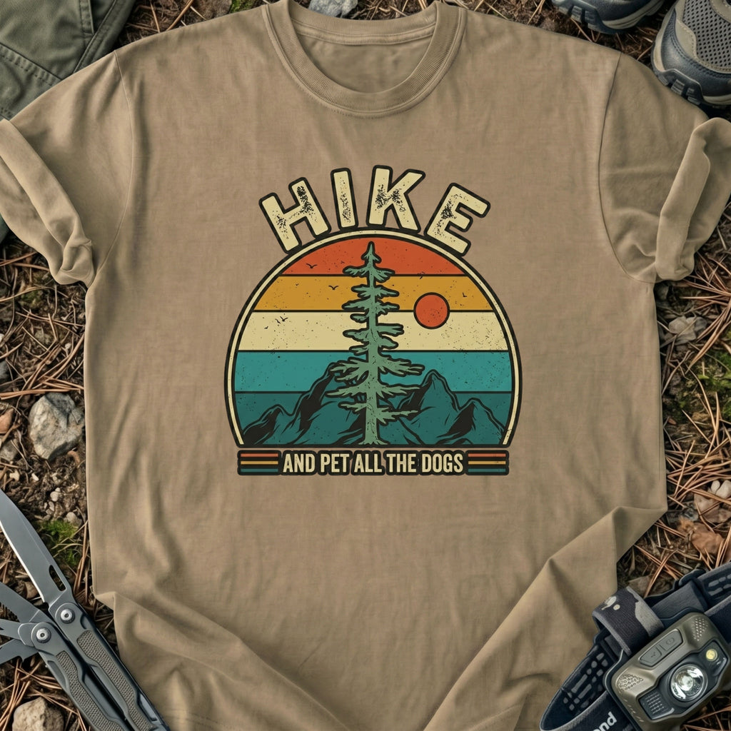 Hike & Pet Dogs T-Shirt