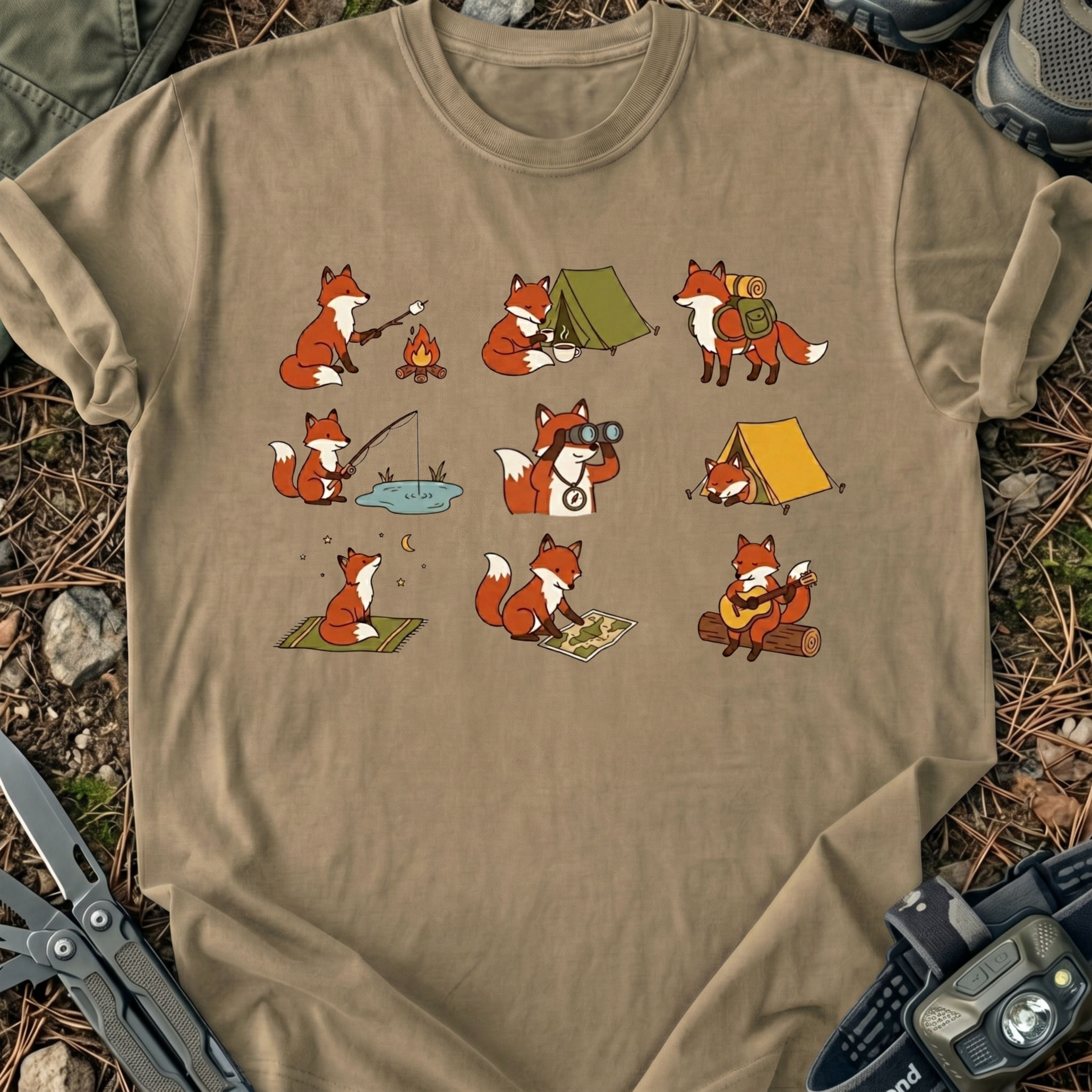 Fox Camping T-Shirt