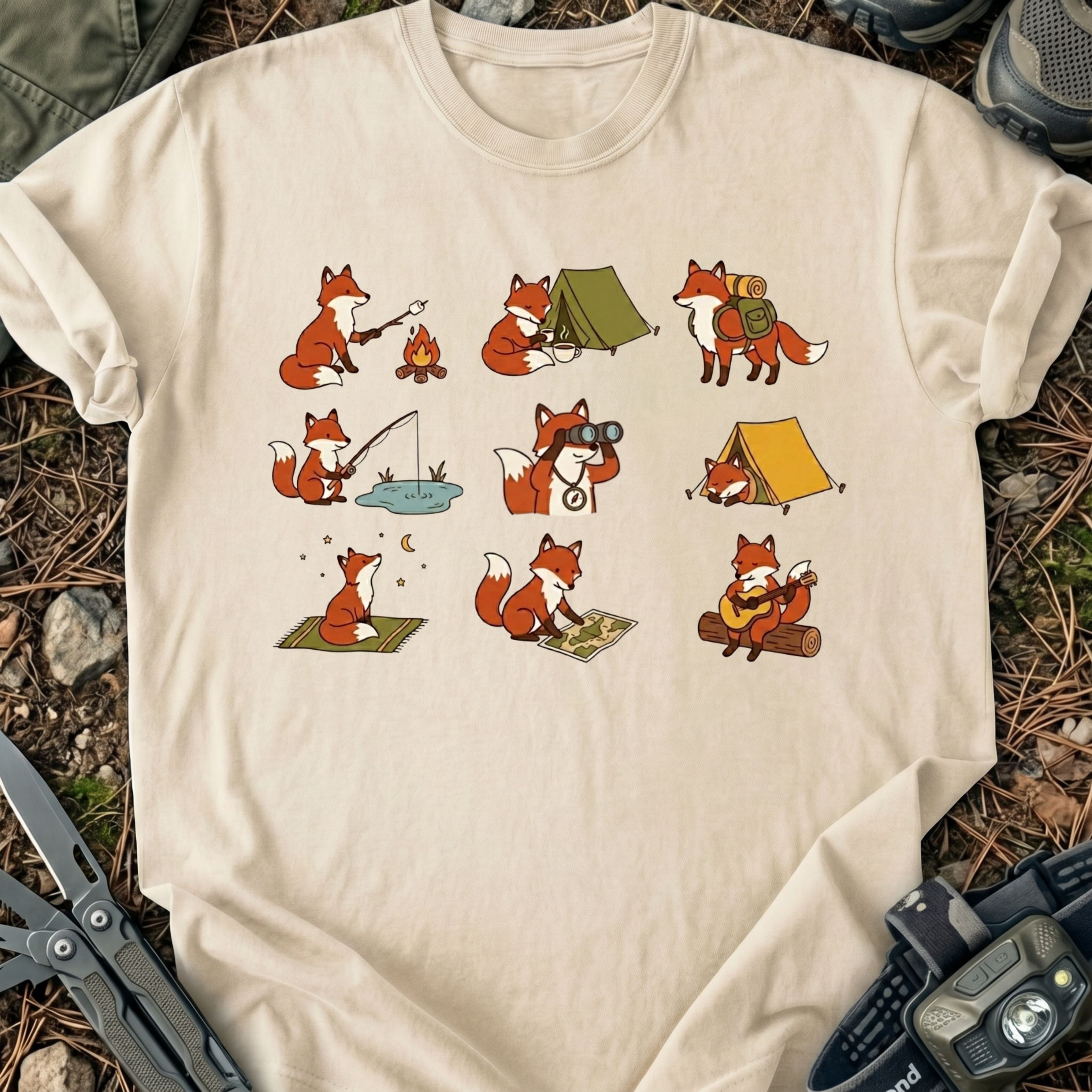 Fox Camping T-Shirt