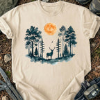 Deer At Nighttime T-Shirt