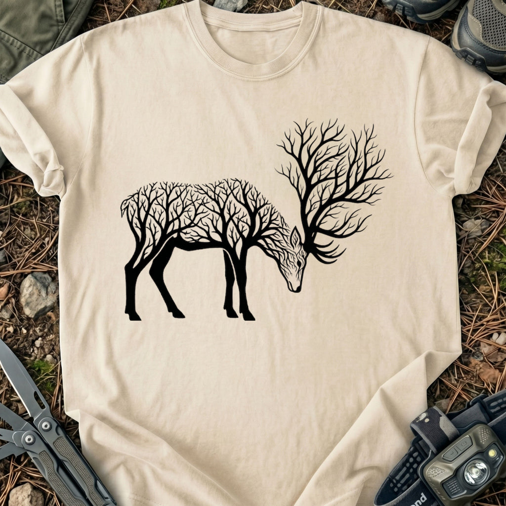 Flower Deer T-Shirt
