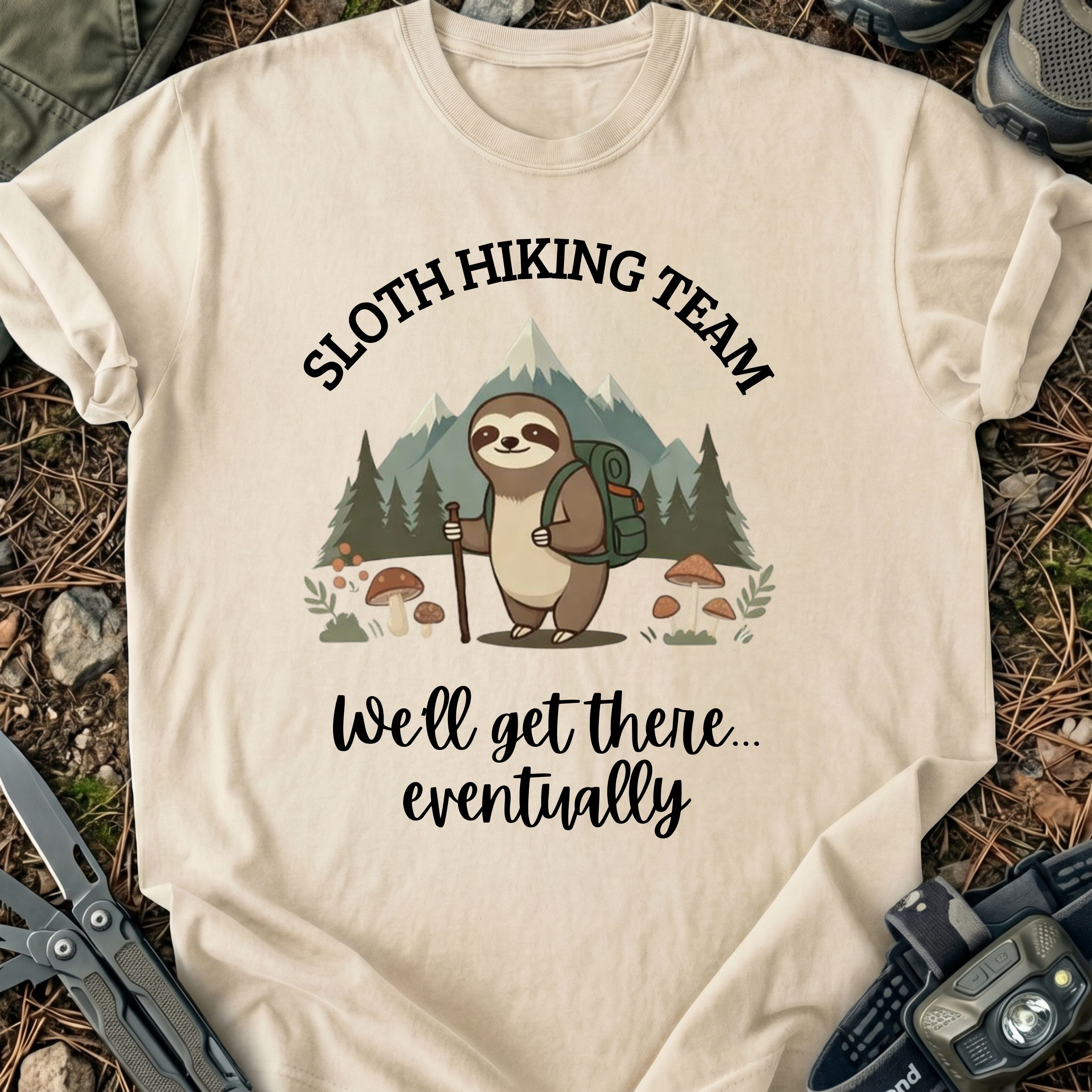 Sloth Hiking Team T-Shirt