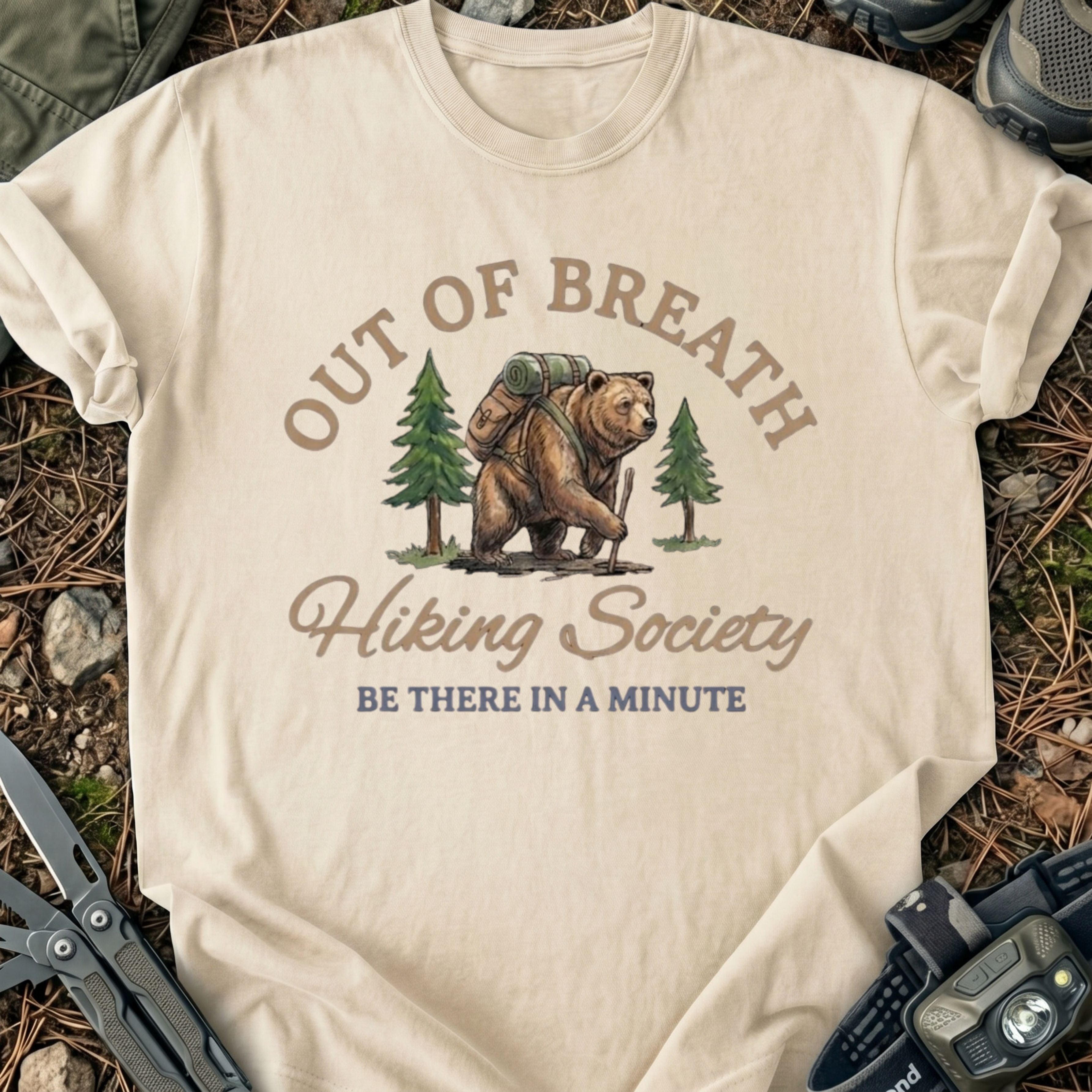 Hiking Bear T-Shirt