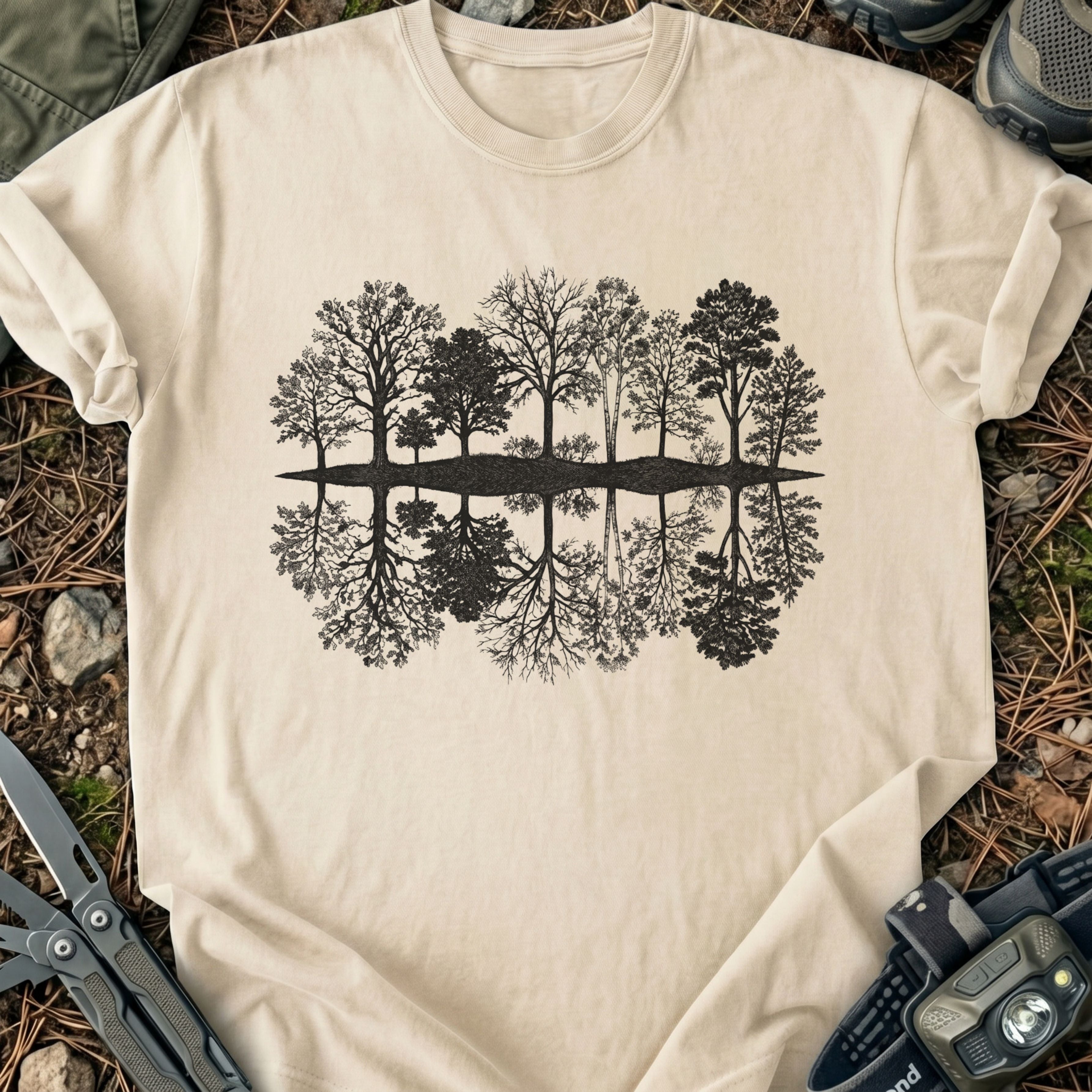 Mirroring Trees T-Shirt