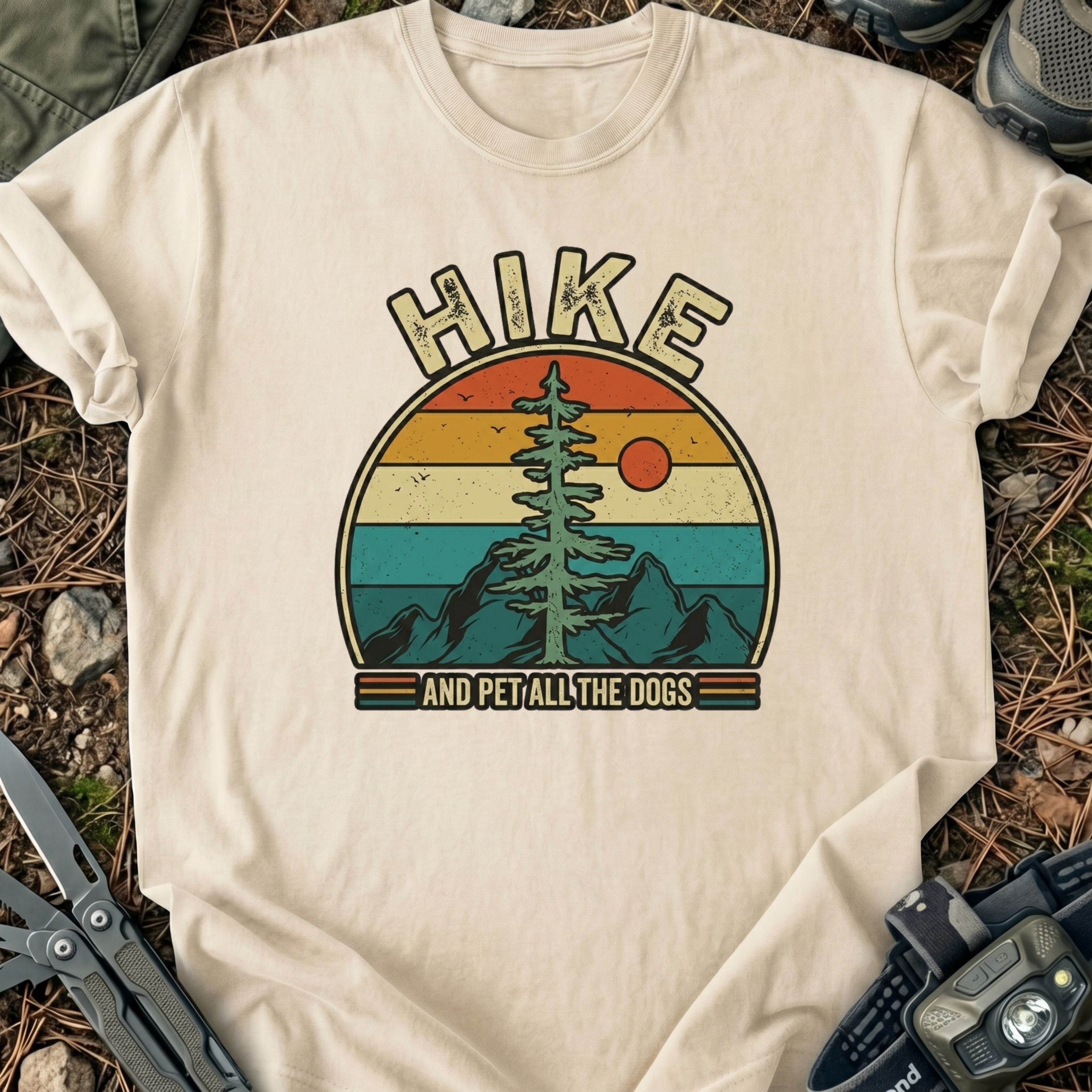 Hike & Pet Dogs T-Shirt