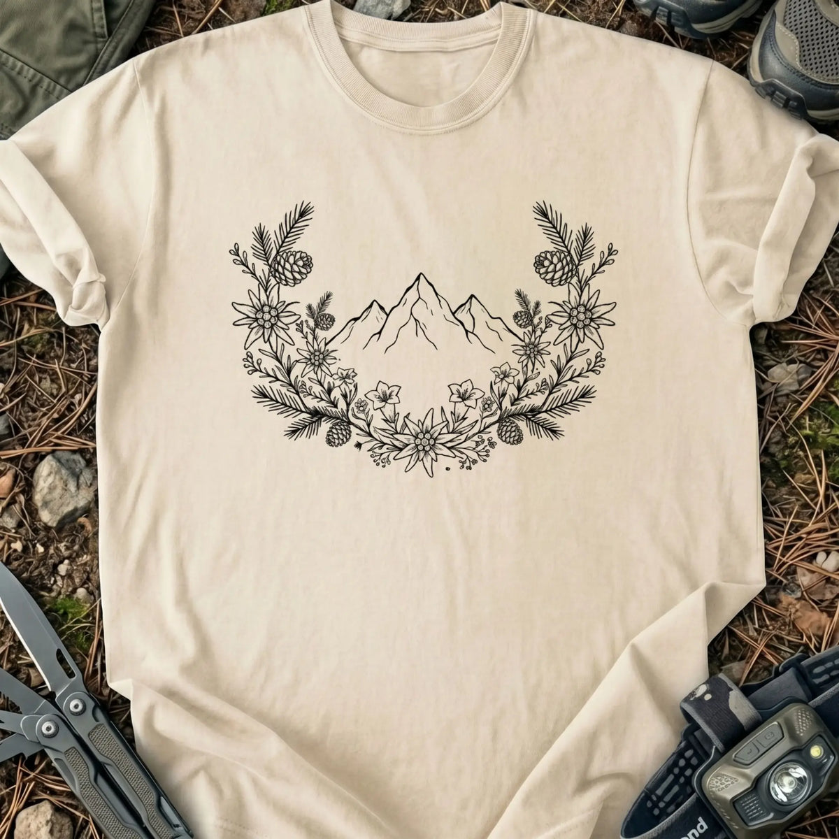 Mountain Wreath T-Shirt