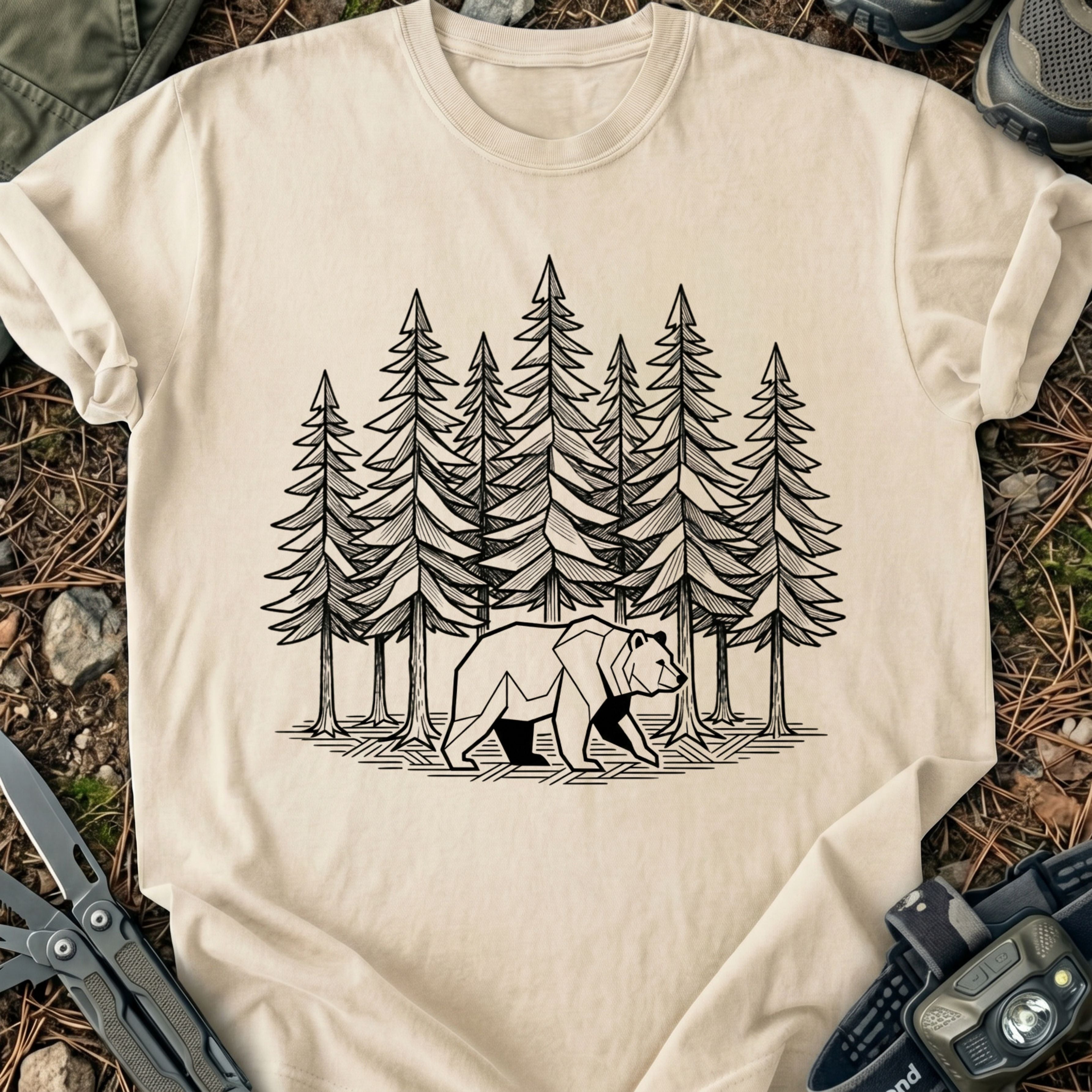 Forest in Paper T-Shirt