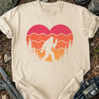 Big Bigfoot Heart T-Shirt