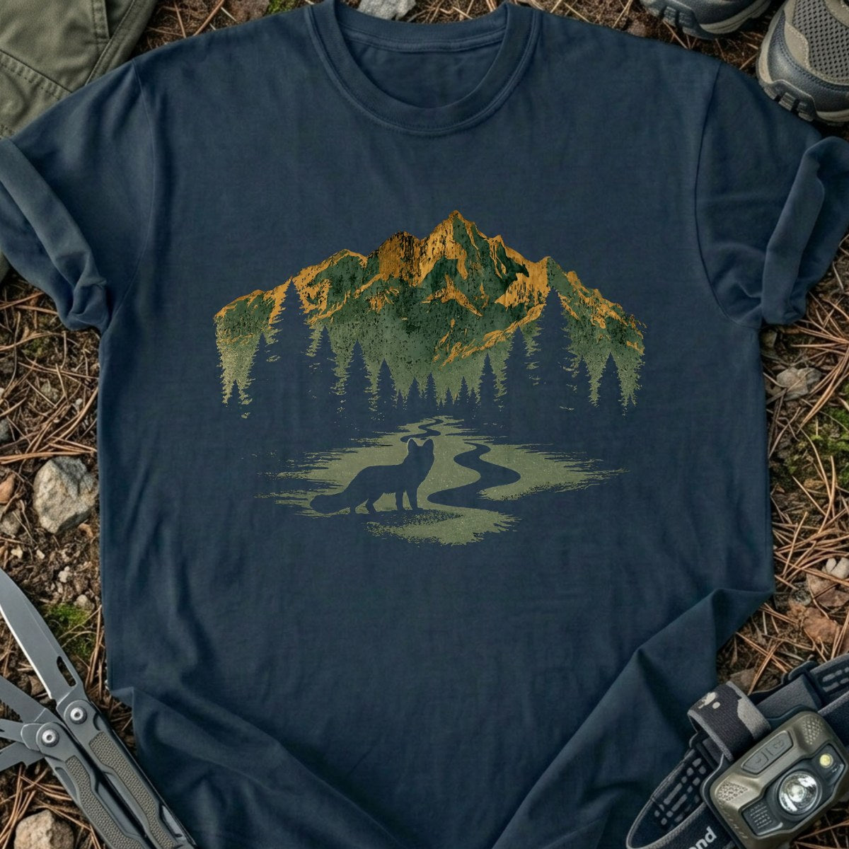 Fox In The Mountains T-Shirt