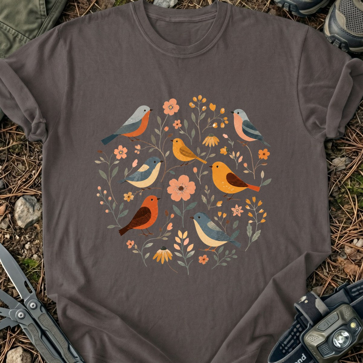 Birds & T-Shirt