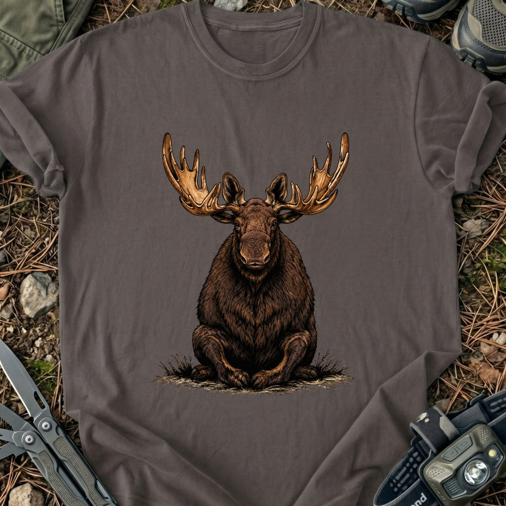 Sitting Moose T-Shirt