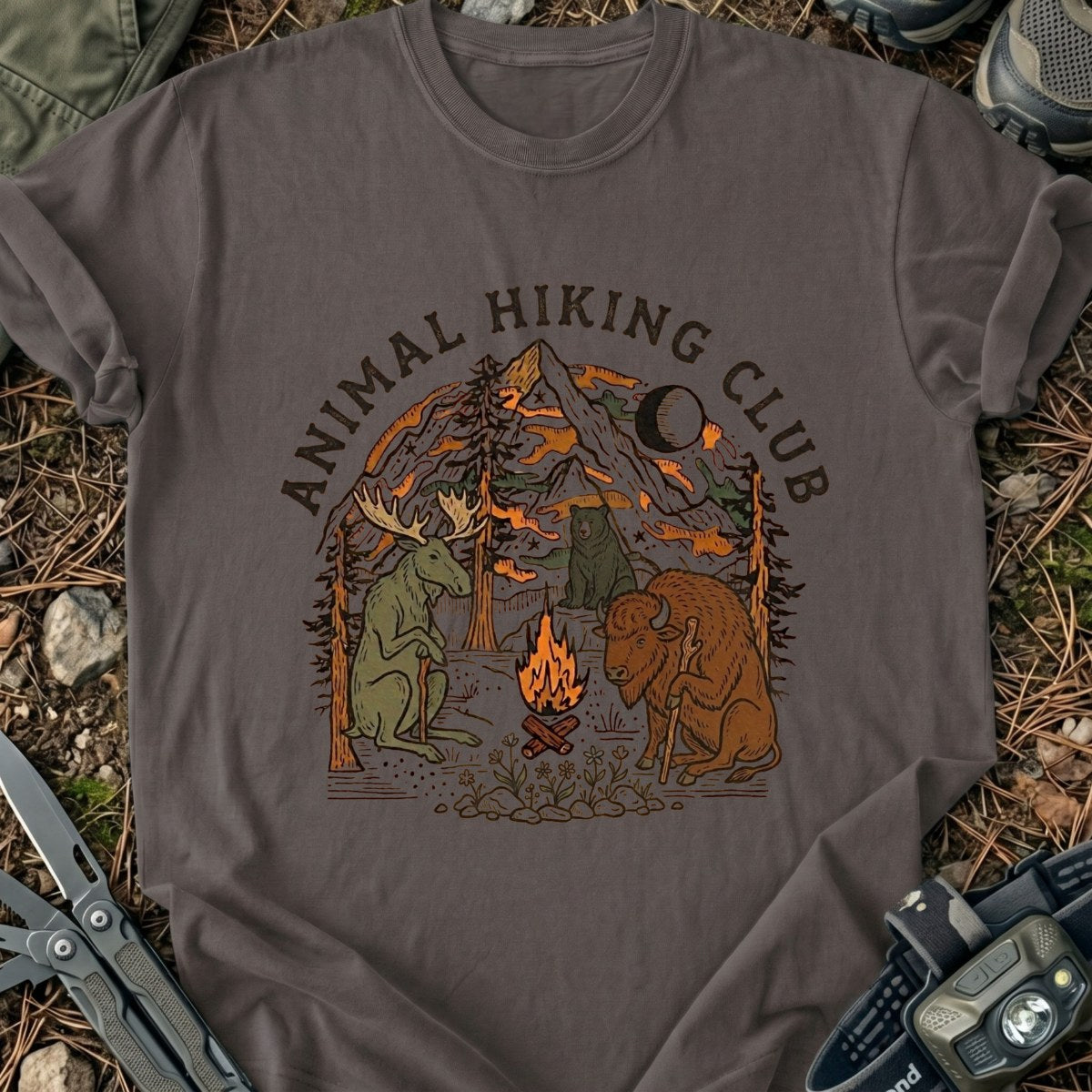 Fireside Wildlife Crew T-Shirt