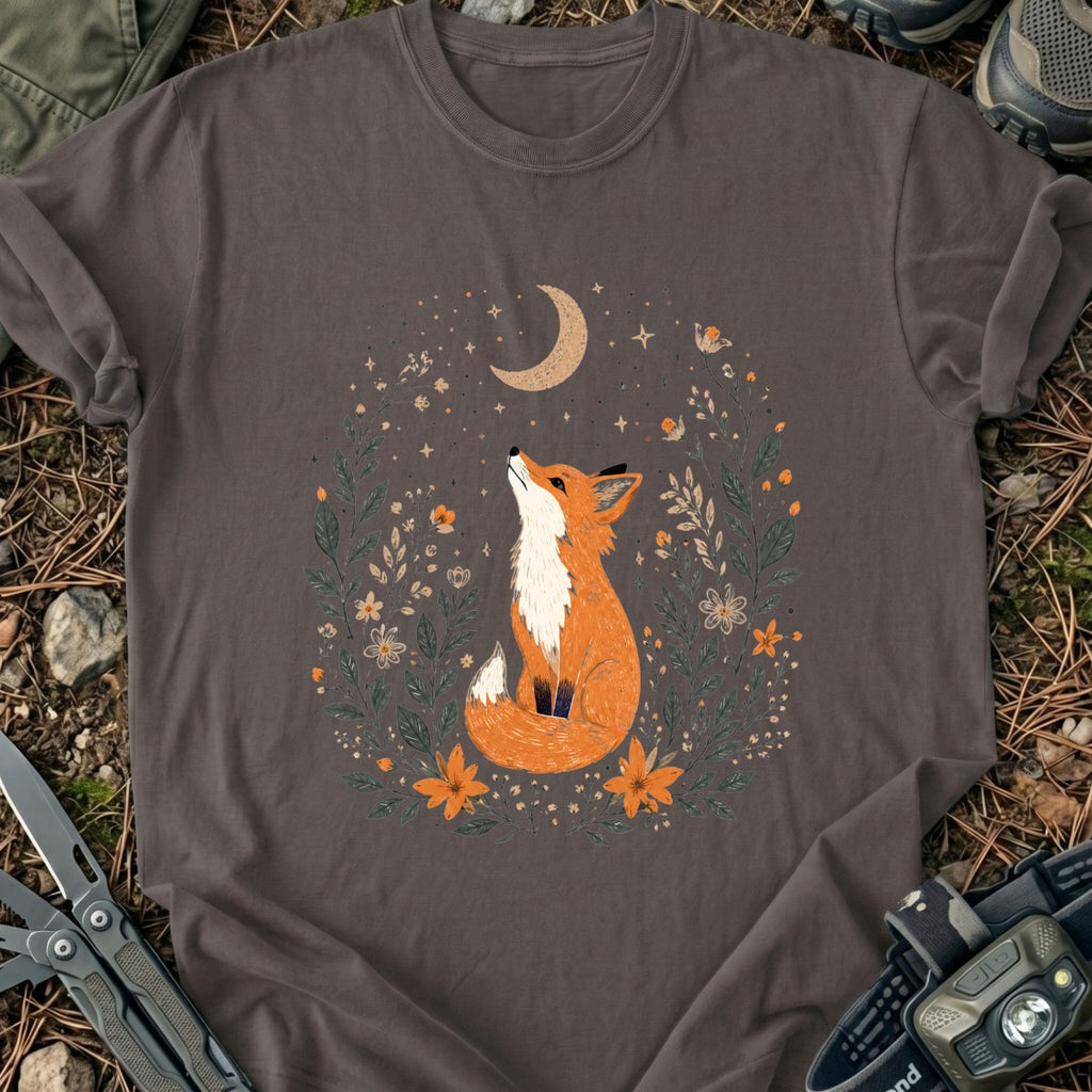 Fox At Night T-Shirt