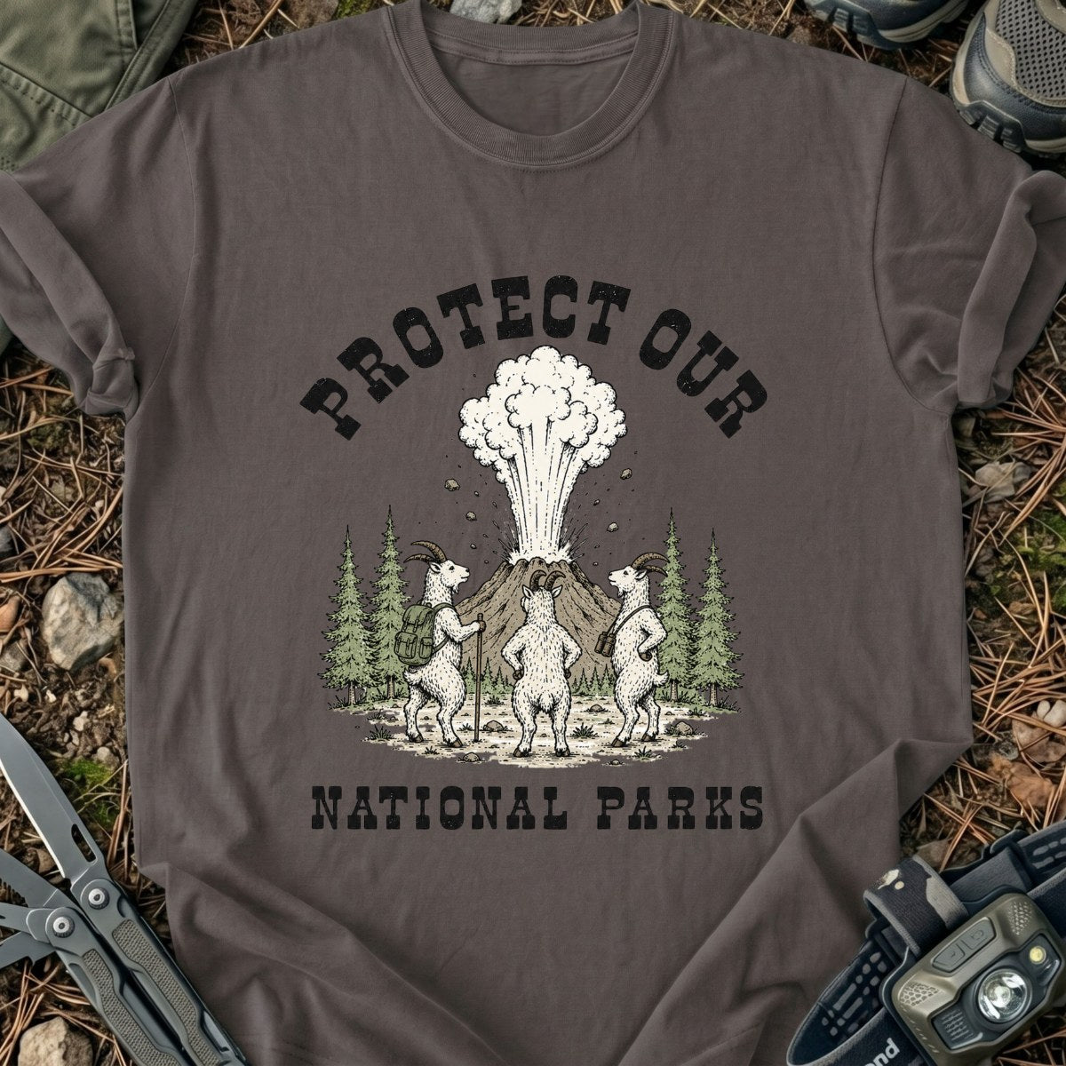 Goat Squad Geology T-Shirt