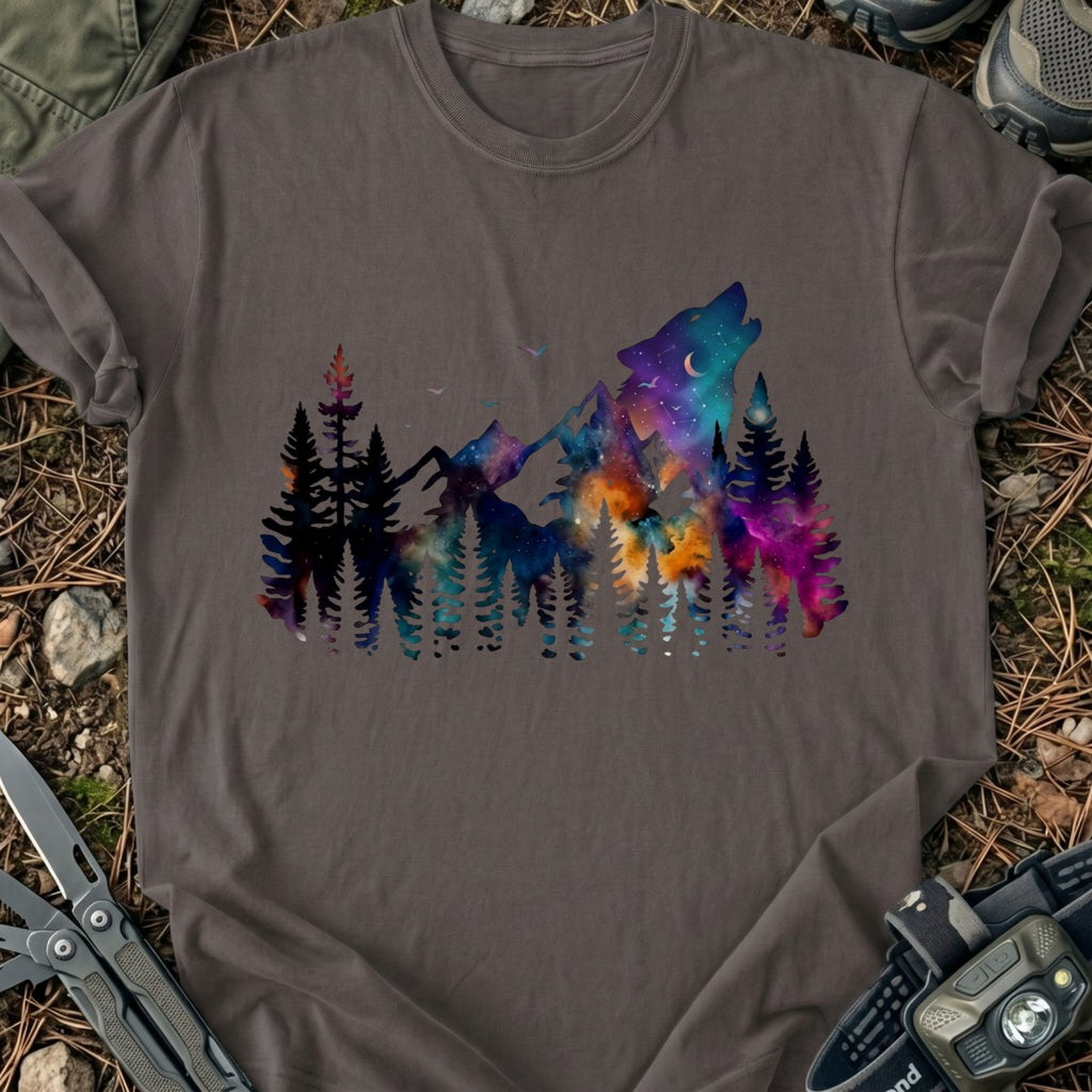 Galaxy Wolf T-Shirt