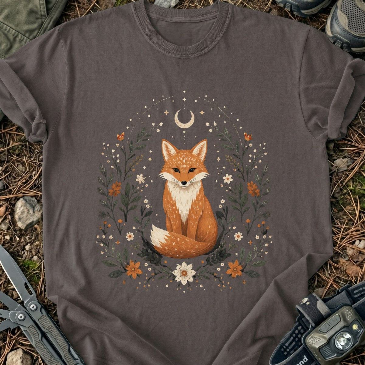 Fox And T-Shirt