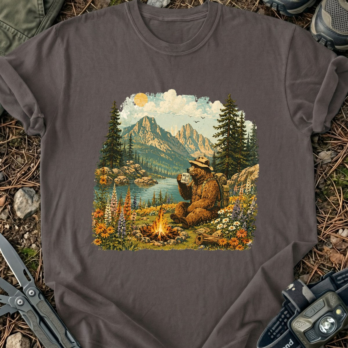 Bigfoot In T-Shirt