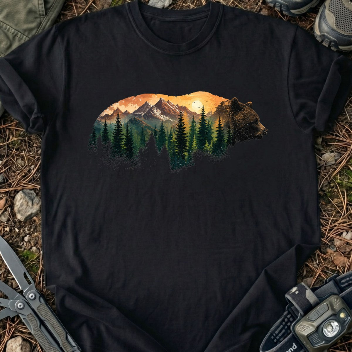 Sunset Bear T-Shirt