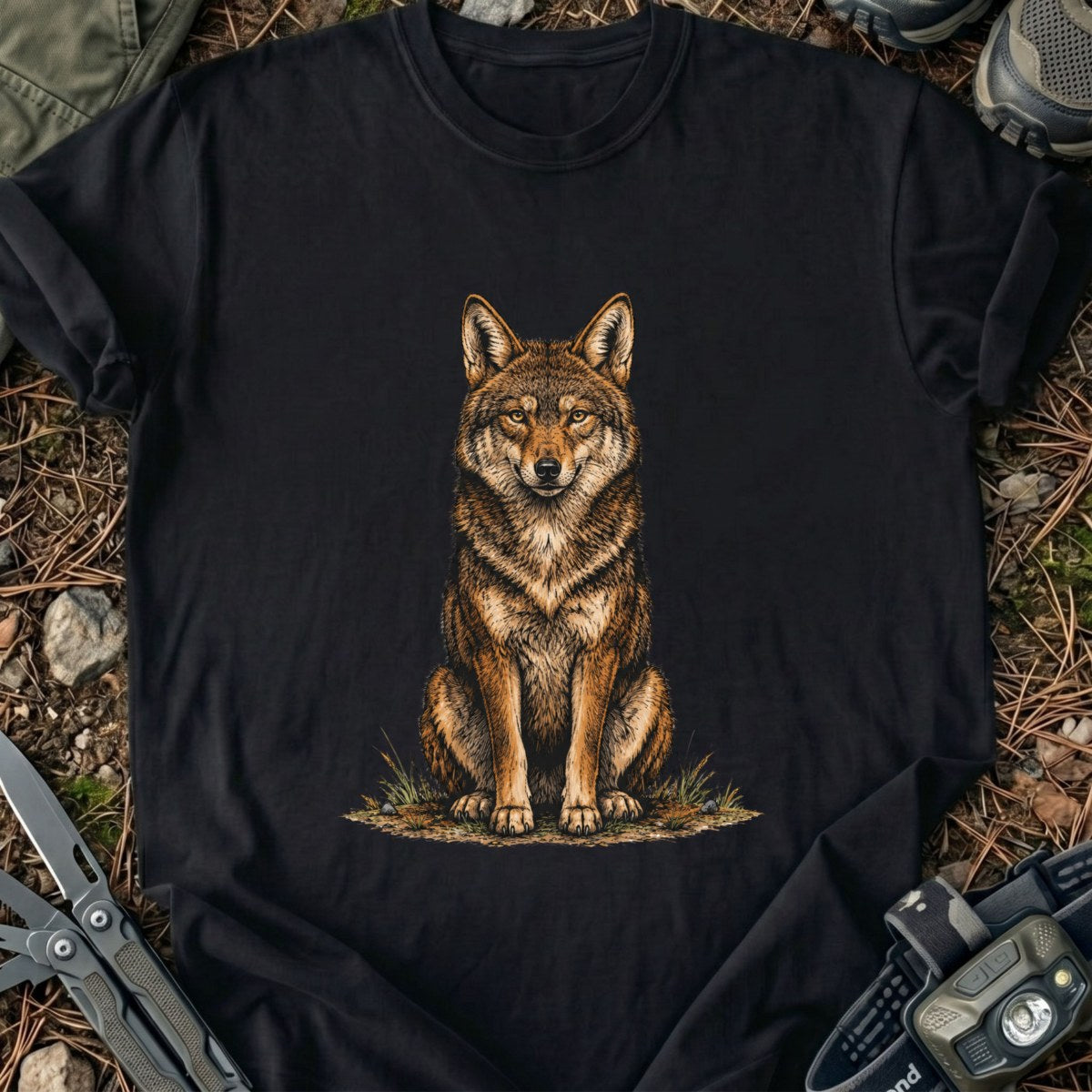 Sitting Wolf T-Shirt
