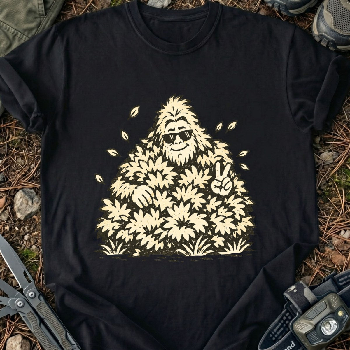 Chill Bigfoot Vibes T-Shirt