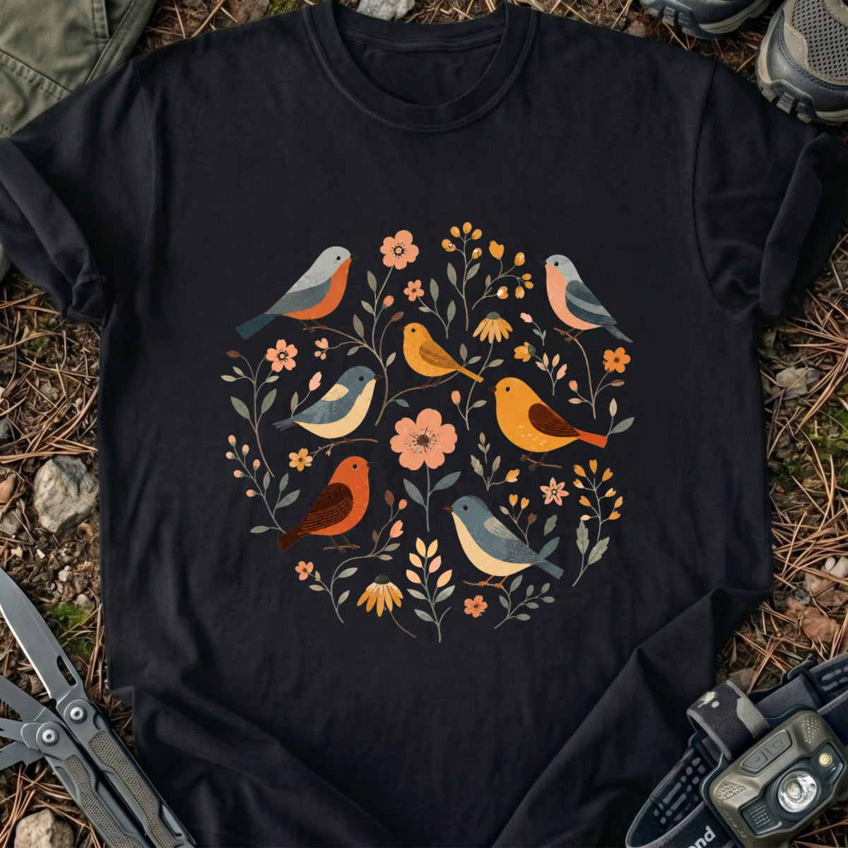 Birds & T-Shirt