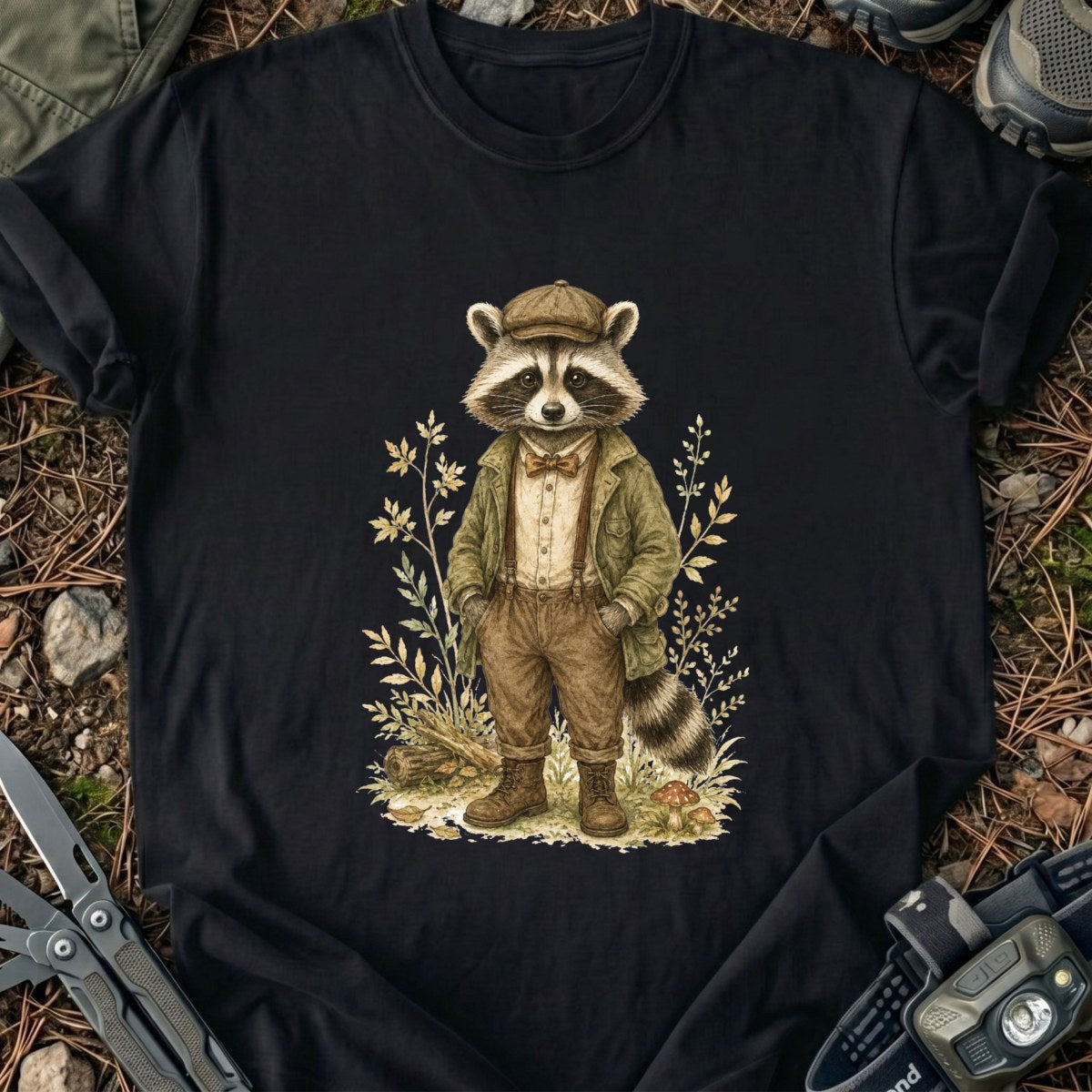 Raccoon Chic T-Shirt