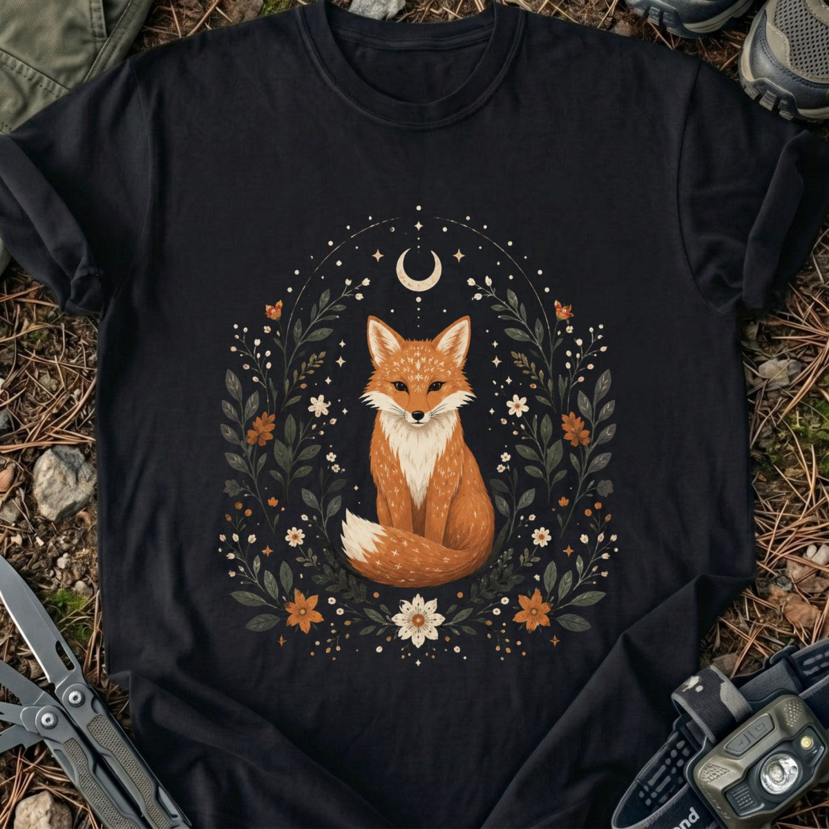 Fox And T-Shirt