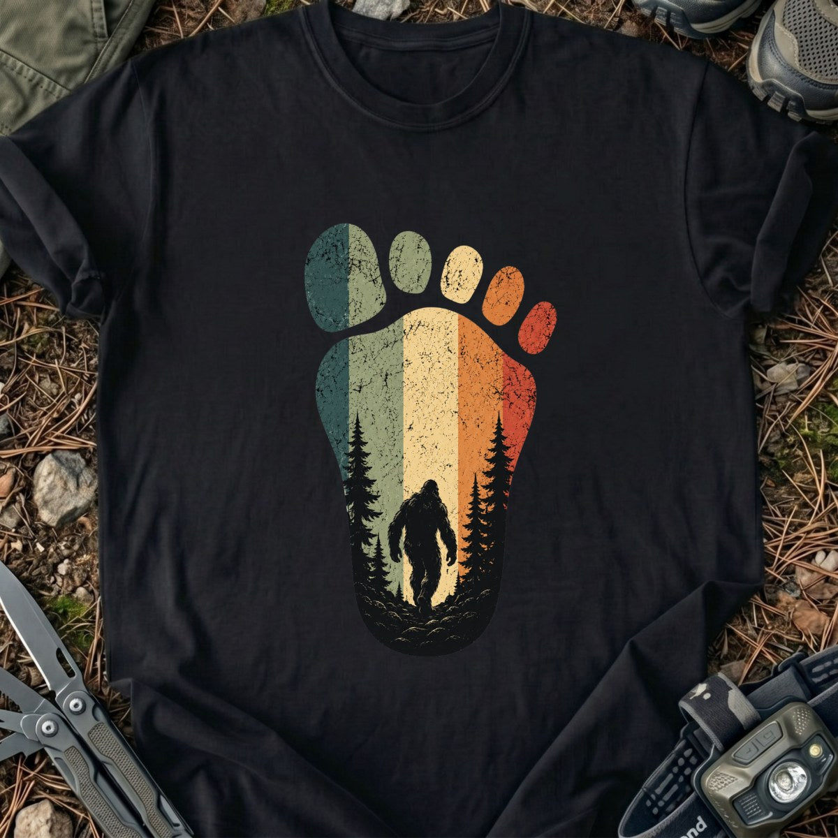 Bigfoot Was Here T-Shirt