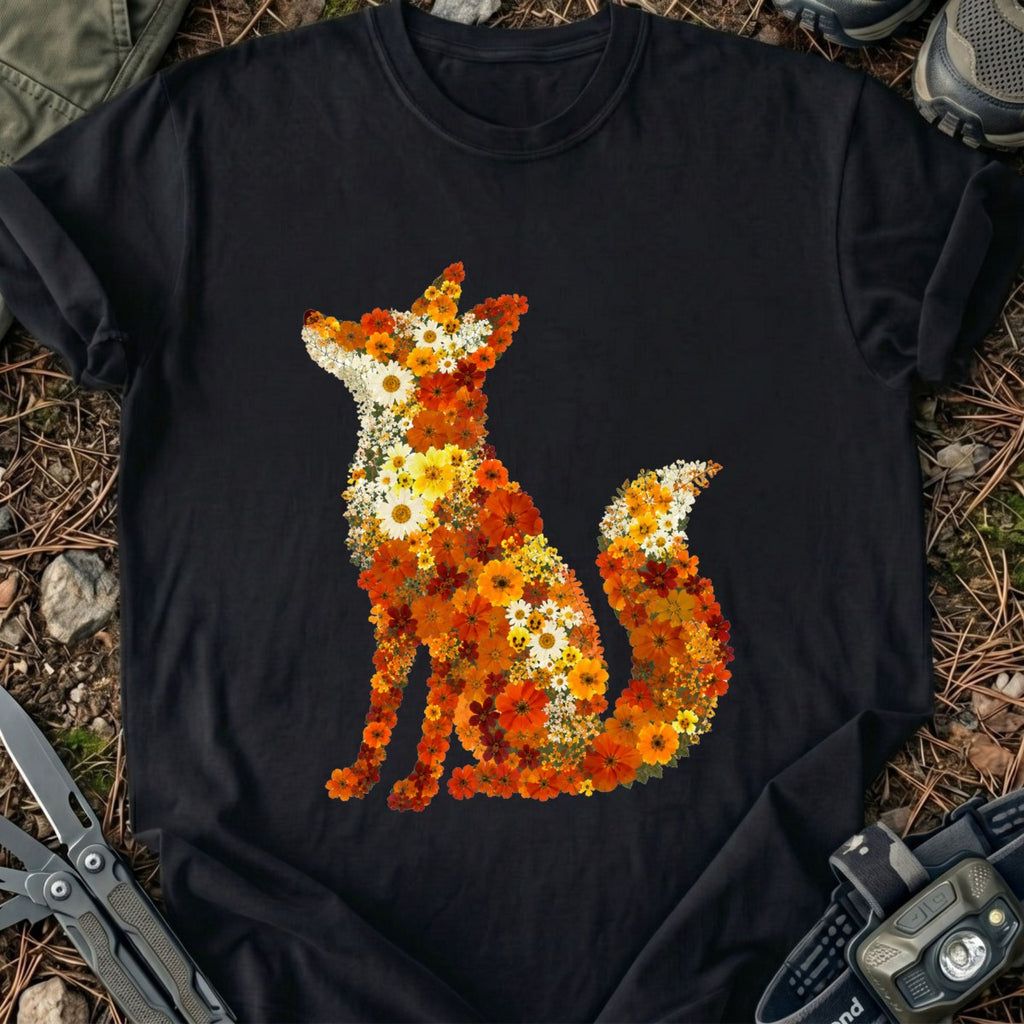 Flower Fox T-Shirt